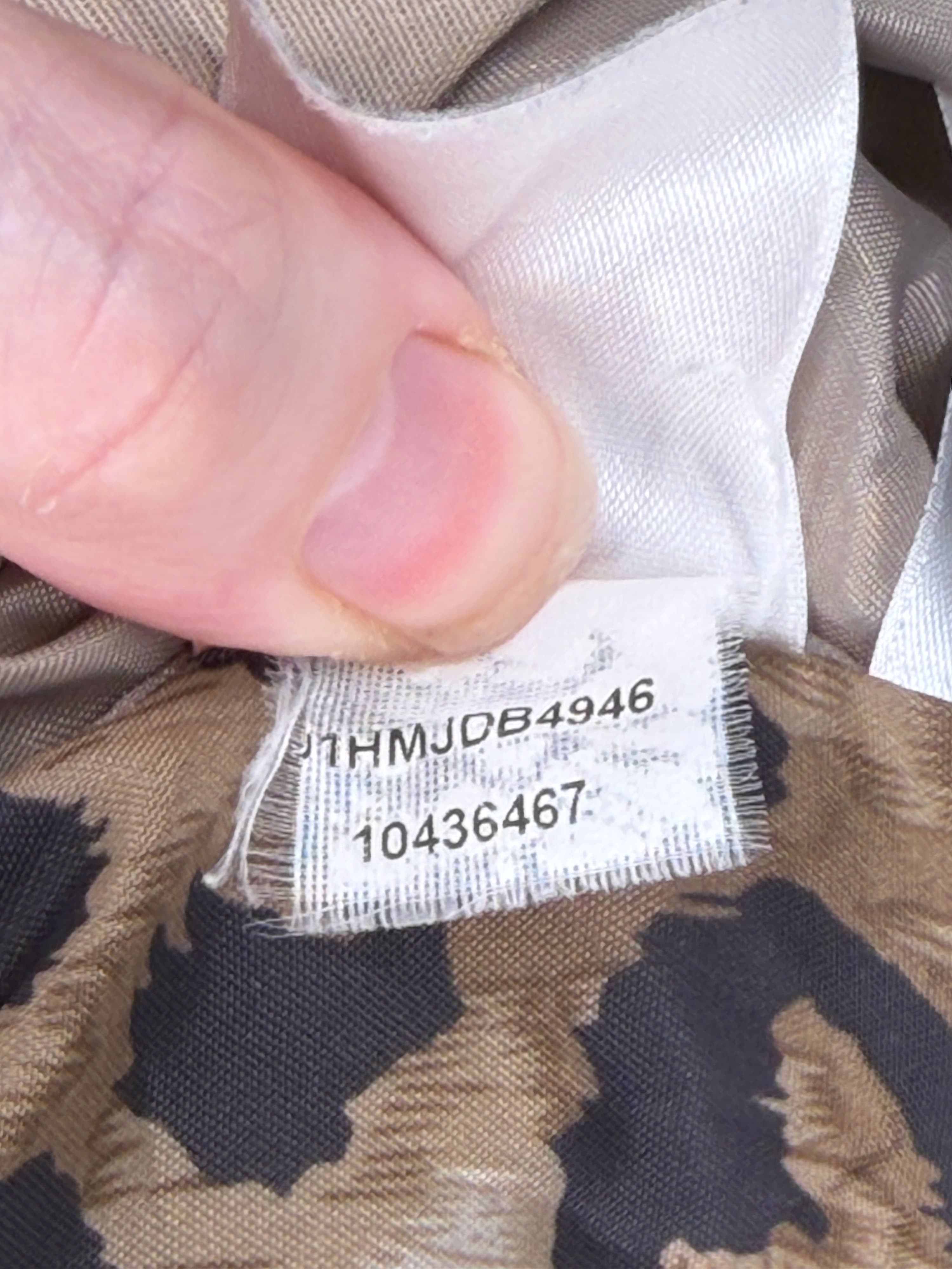 Jones Studio Beige Blazer with Leopard Print Lining - Thumbnail 3