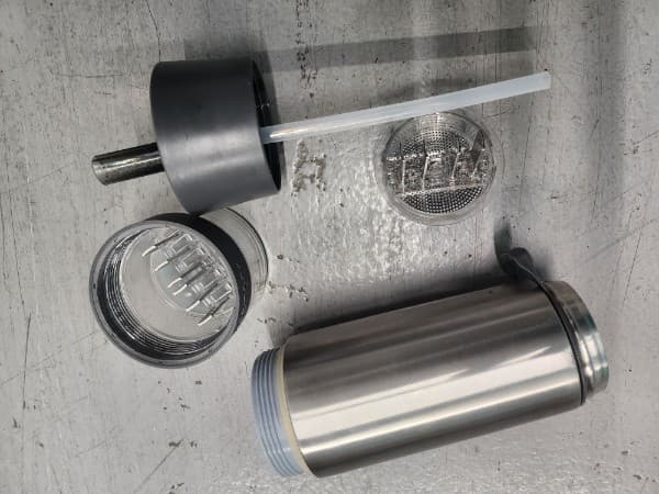 Aqua Zinger Stainless Steel Infuser Water Bottle - Thumbnail 2