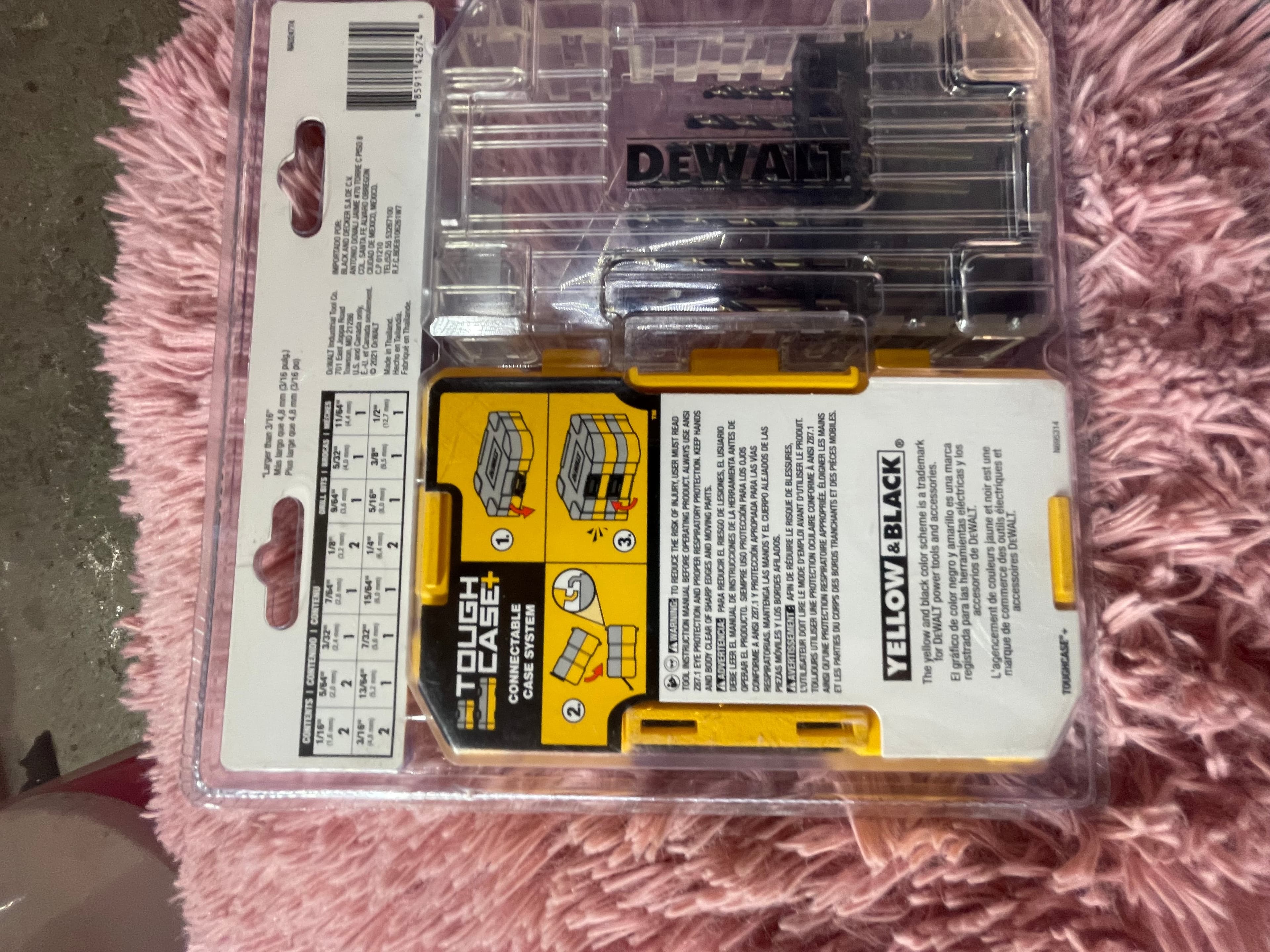 DEWALT DW1657 14-Piece Gold Ferrous Metal Drill Bit Set - Thumbnail 2