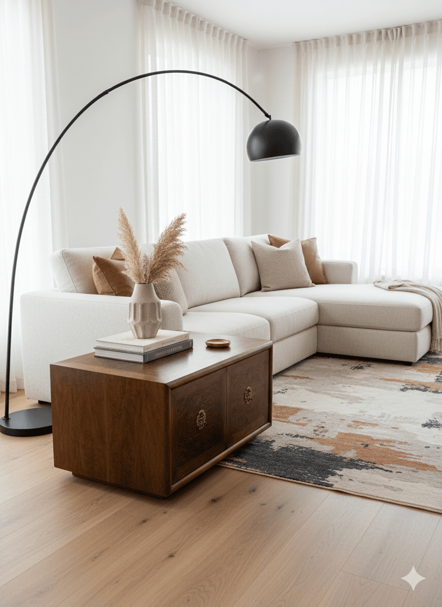 Vintage Burl Wood Cube Cabinet – Mid-Century Asian Inspired Nightstand - Thumbnail 12