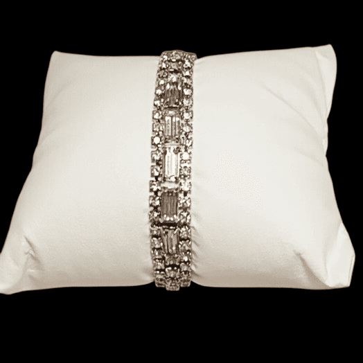 Vintage Weiss rhinestone bracelet - Thumbnail 7