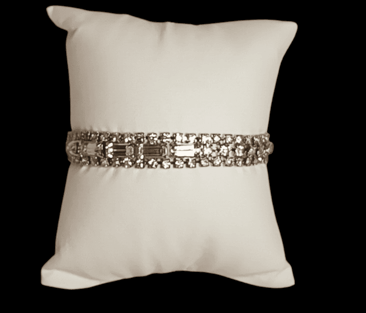 Vintage Weiss rhinestone bracelet - Thumbnail 6