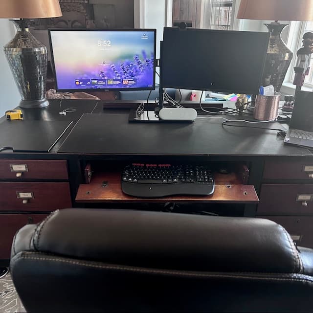 Arhaus Executive Desk & Storage – Designer Quality - Thumbnail 5