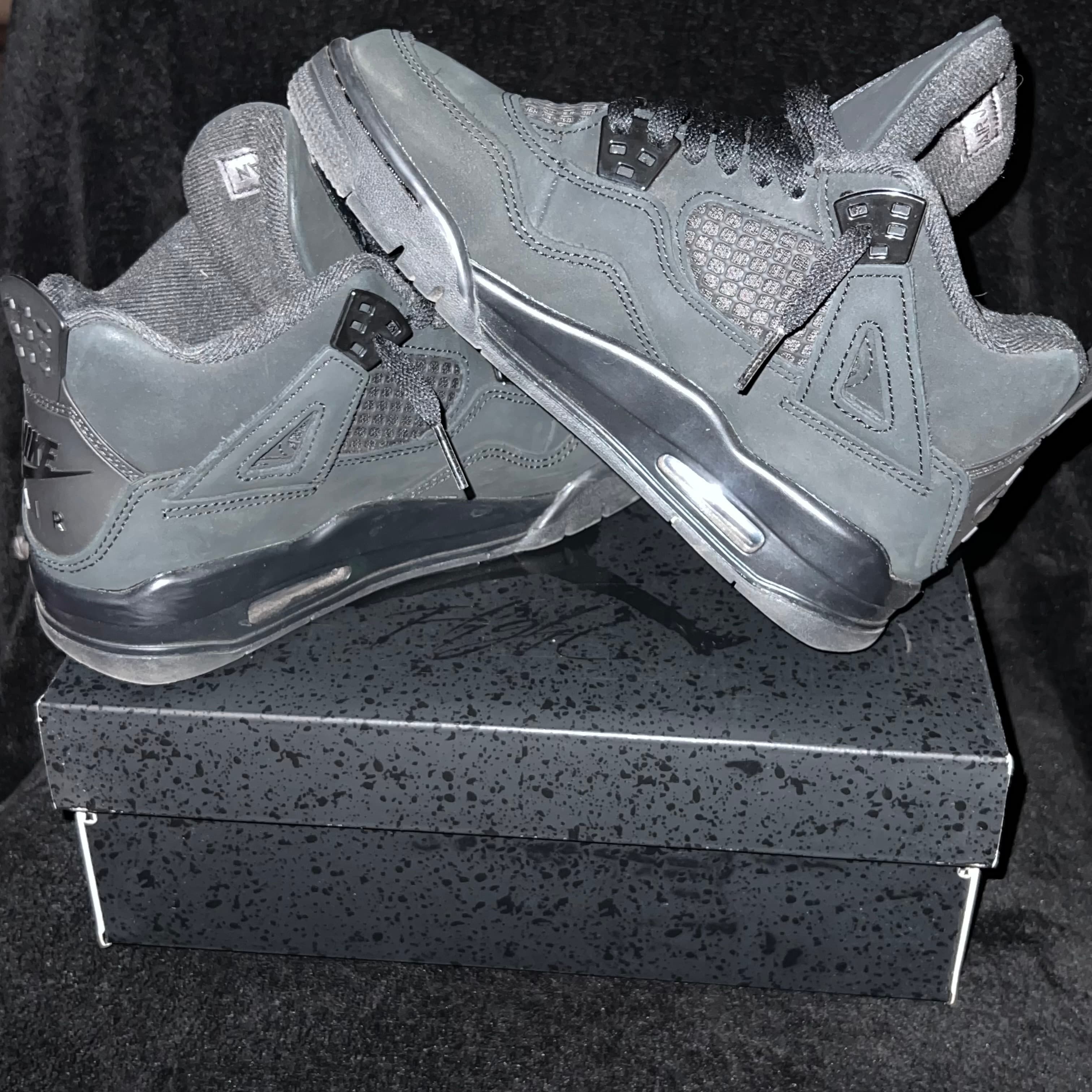 Air Jordan 4 Retro Black Cat - Thumbnail 4
