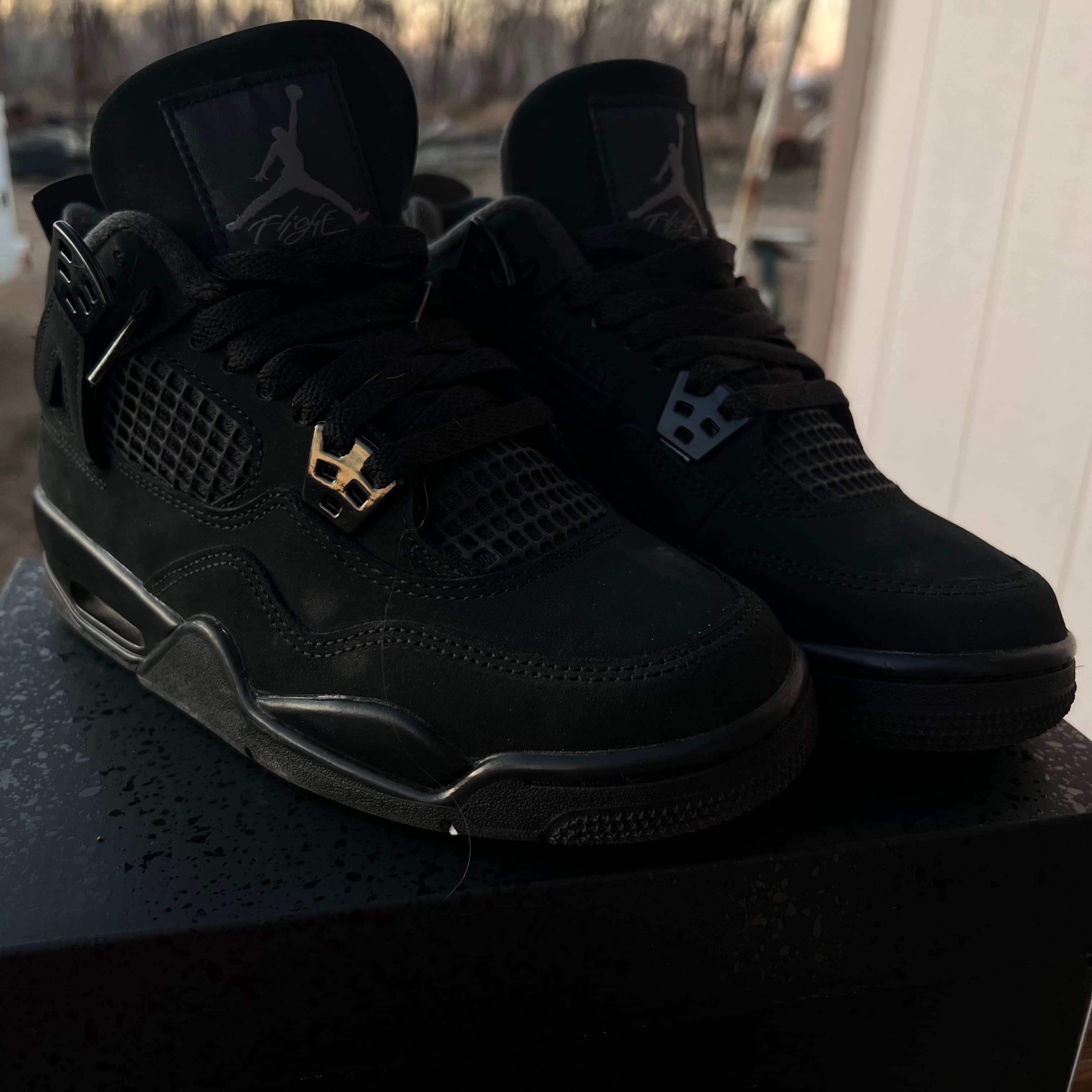 Air Jordan 4 Retro Black Cat - Thumbnail 6