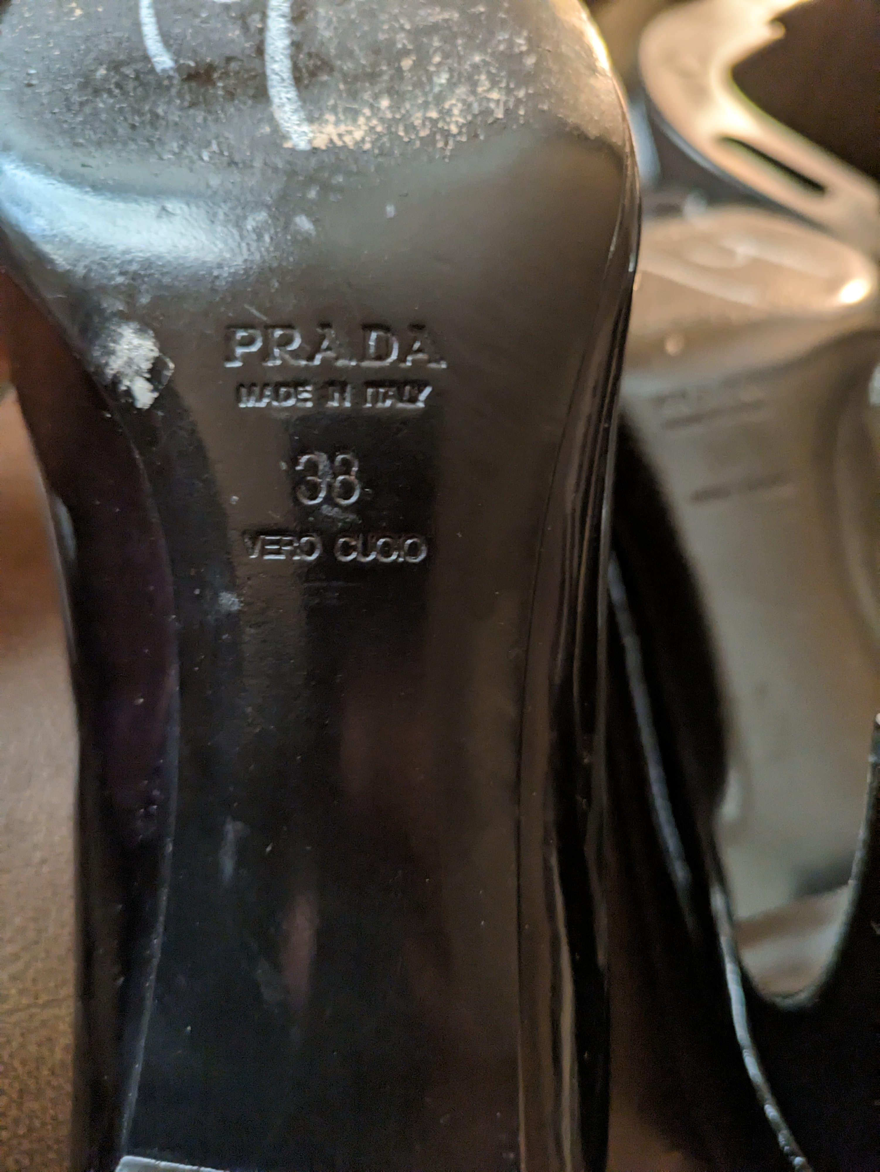 Brown Patent Leather Heels - Thumbnail 6