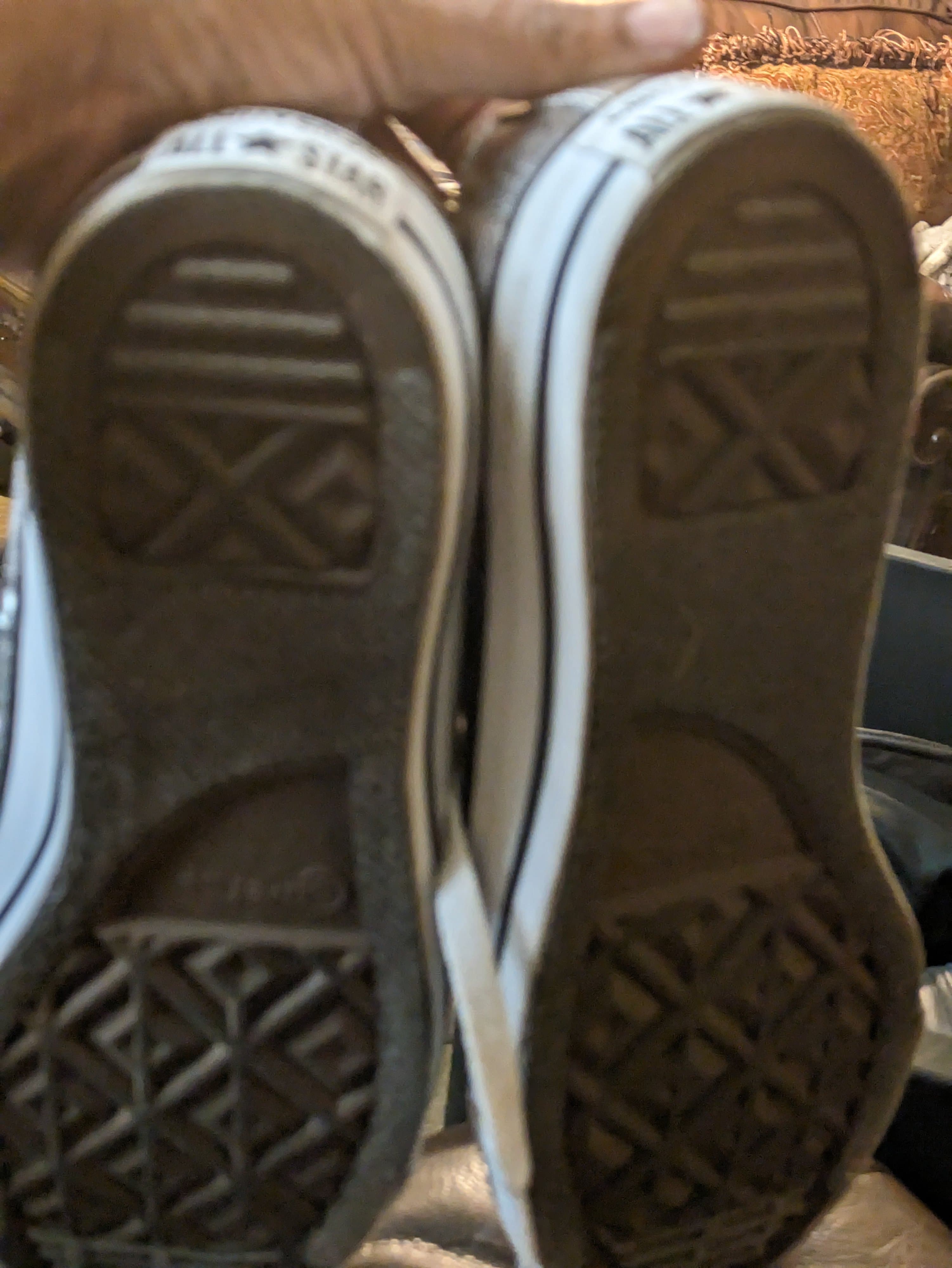 Metallic Silver Converse - Thumbnail 3