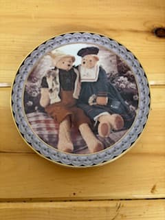 1997 Teddy Tompkins Plate #1496 - Image 1