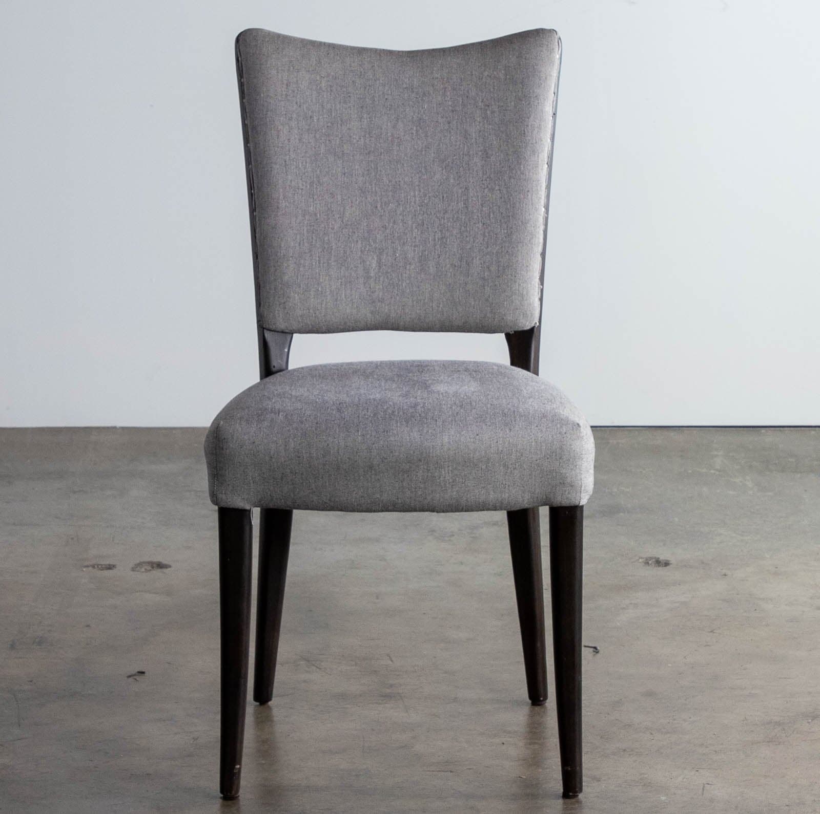 Four Hands Pinstripe Upholstered Dining Chairs - Thumbnail 2