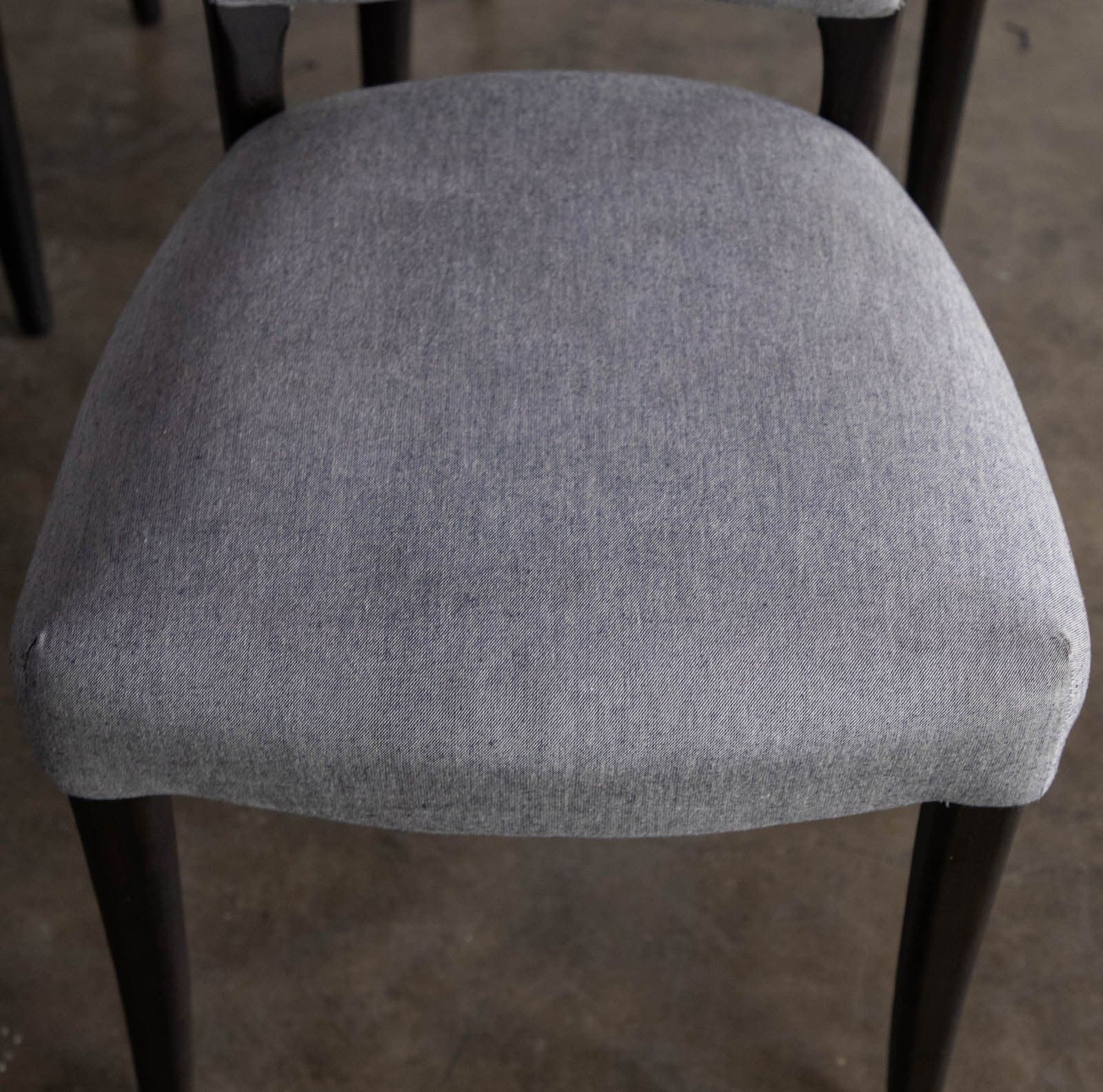 Four Hands Pinstripe Upholstered Dining Chairs - Thumbnail 8