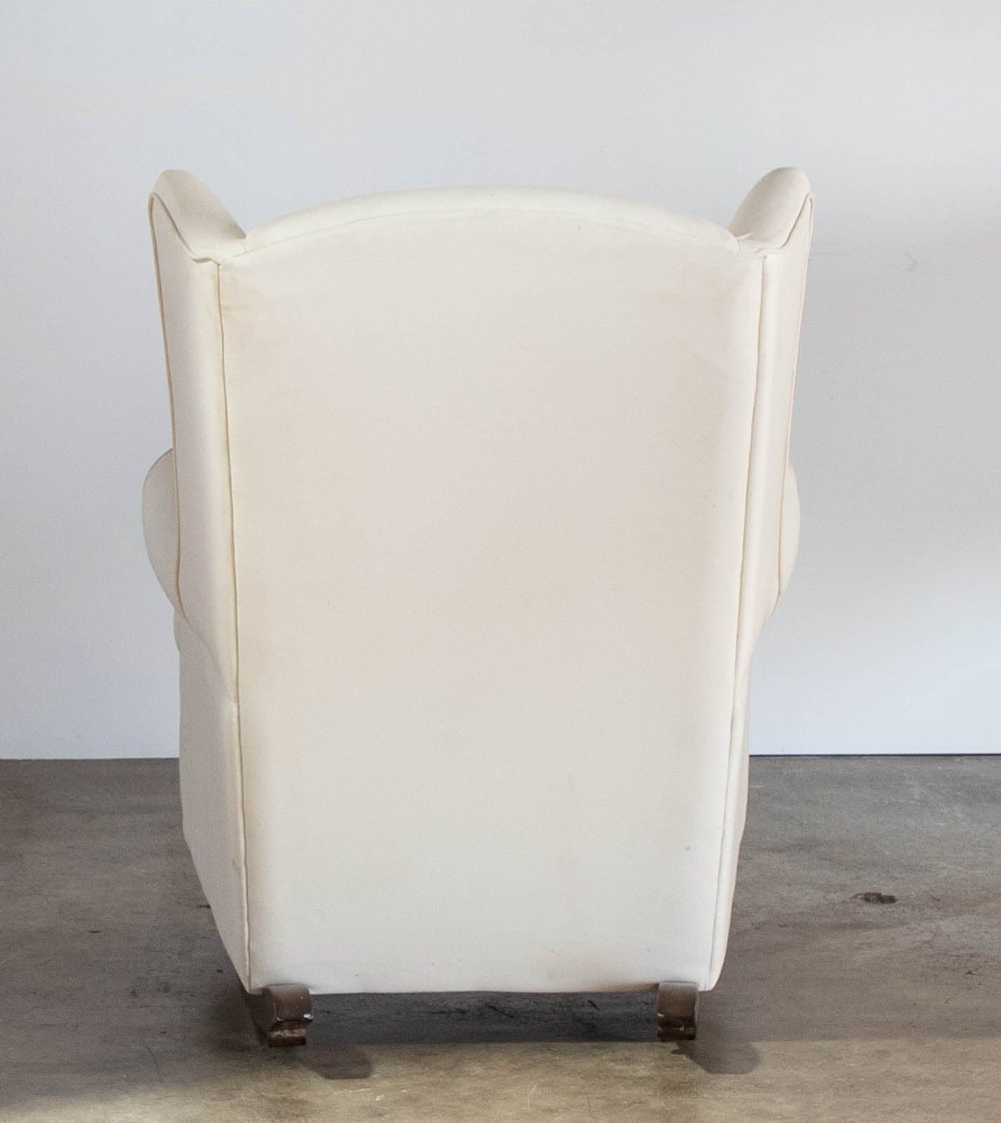 Crate & Barrel Upholstered Rocker - Thumbnail 5