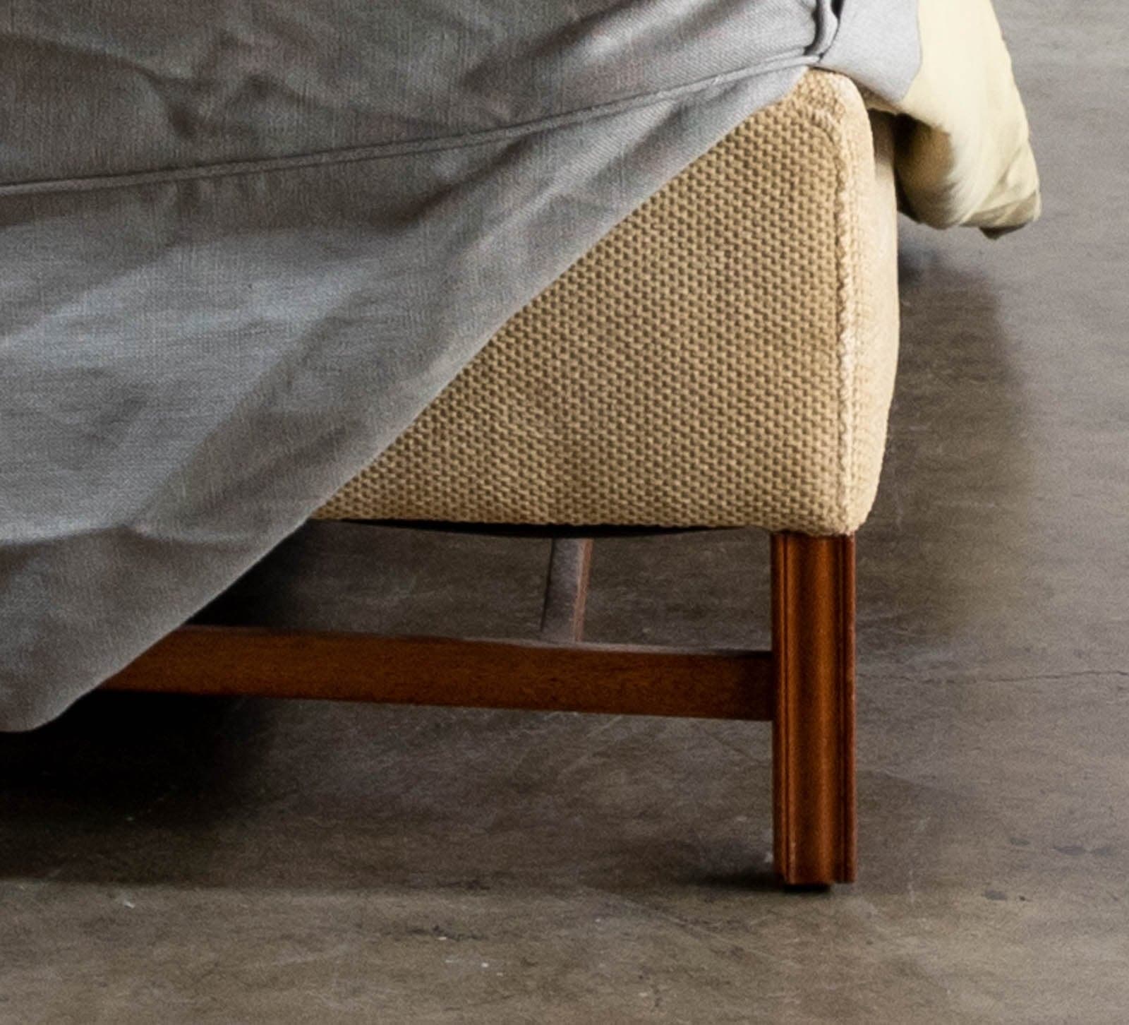 Victorian Loveseat with Serena & Lily Slipcover - Thumbnail 6