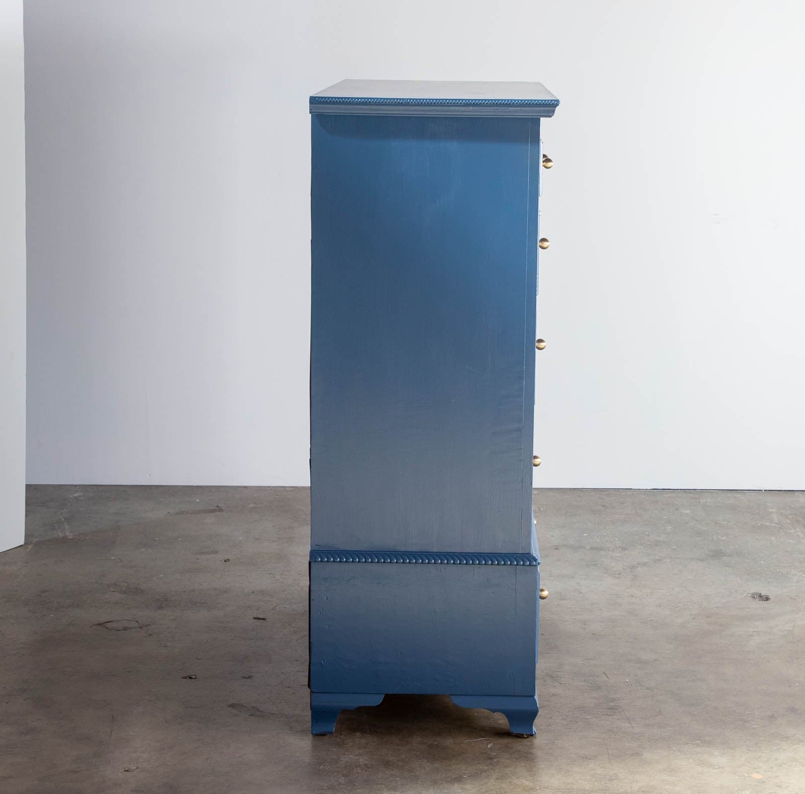 Painted Vintage Dresser w/ 7 Drawers (Farrow and Ball Paint) - Thumbnail 4