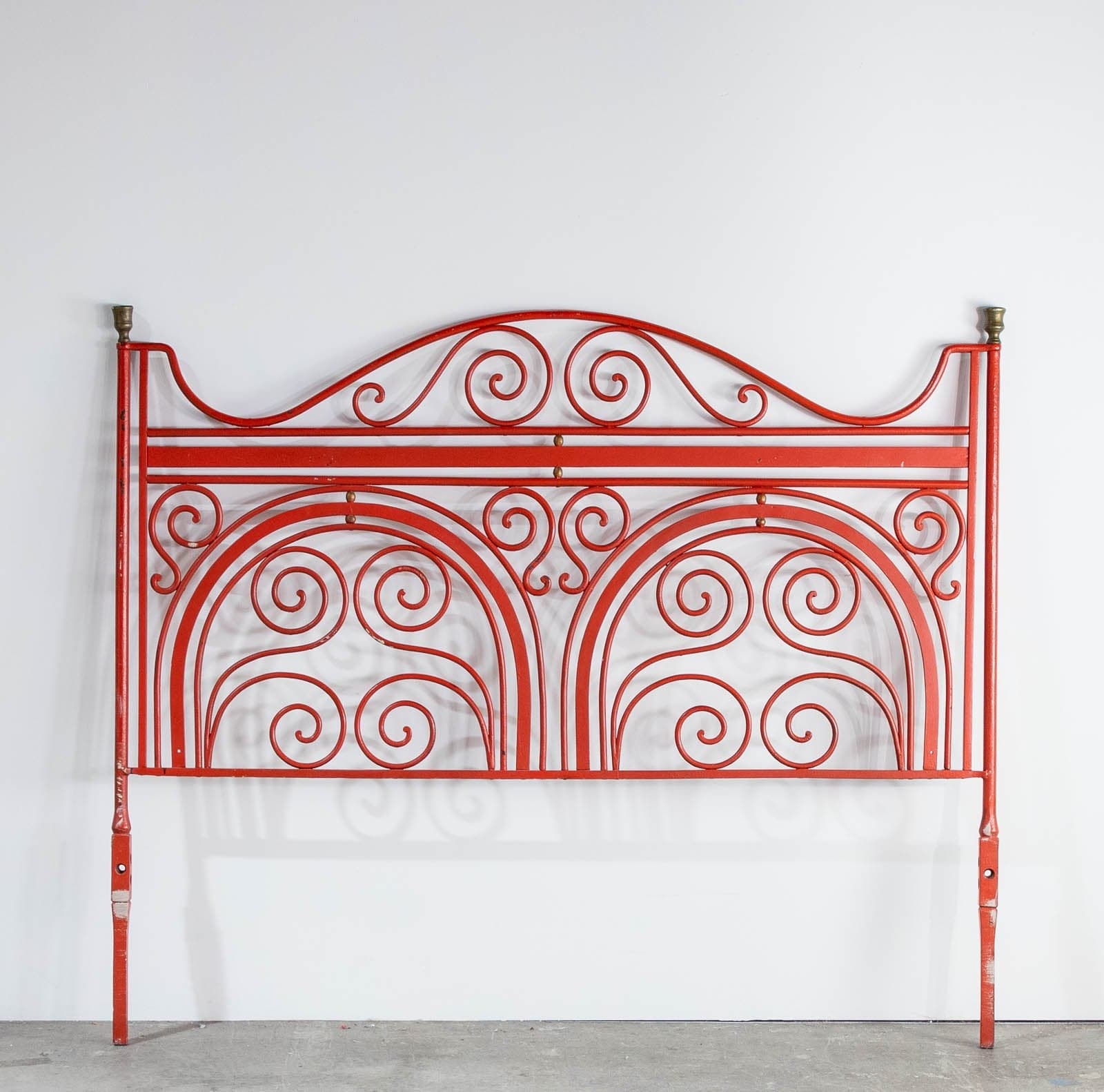 Vintage Iron Queen Headboard