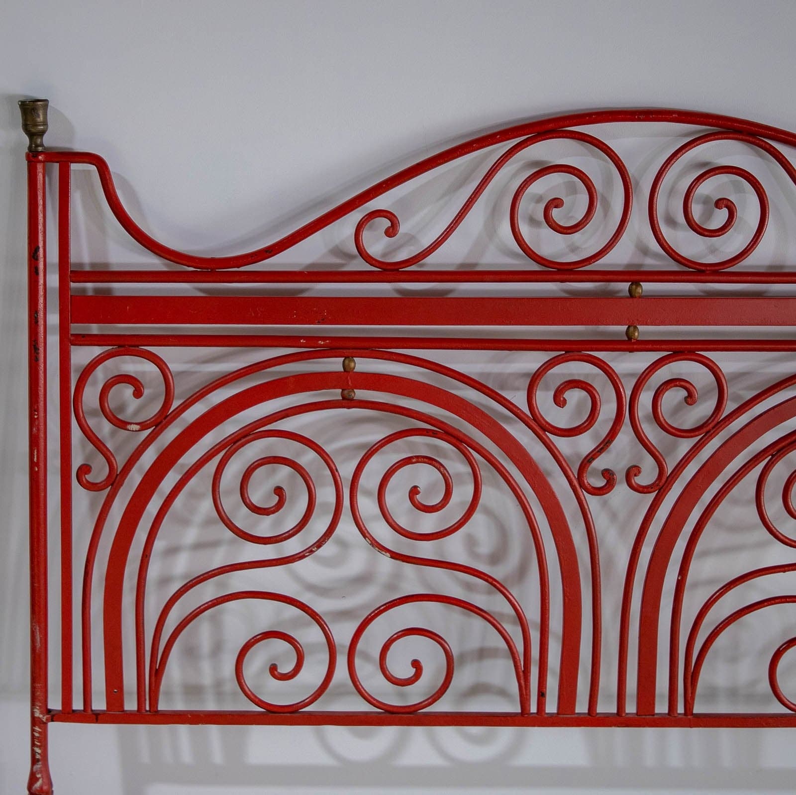 Vintage Iron Queen Headboard - Thumbnail 2