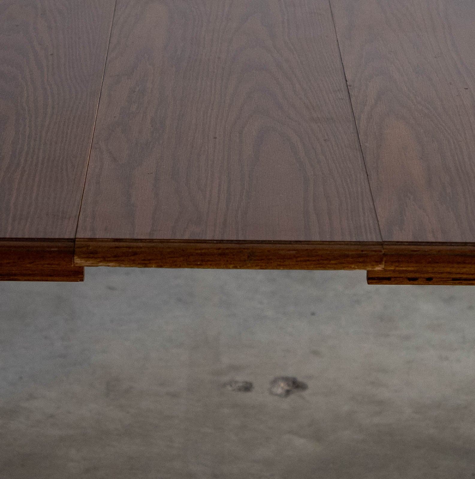 Oak Dining Table w/ Leaf  + 4 Chairs - Thumbnail 5