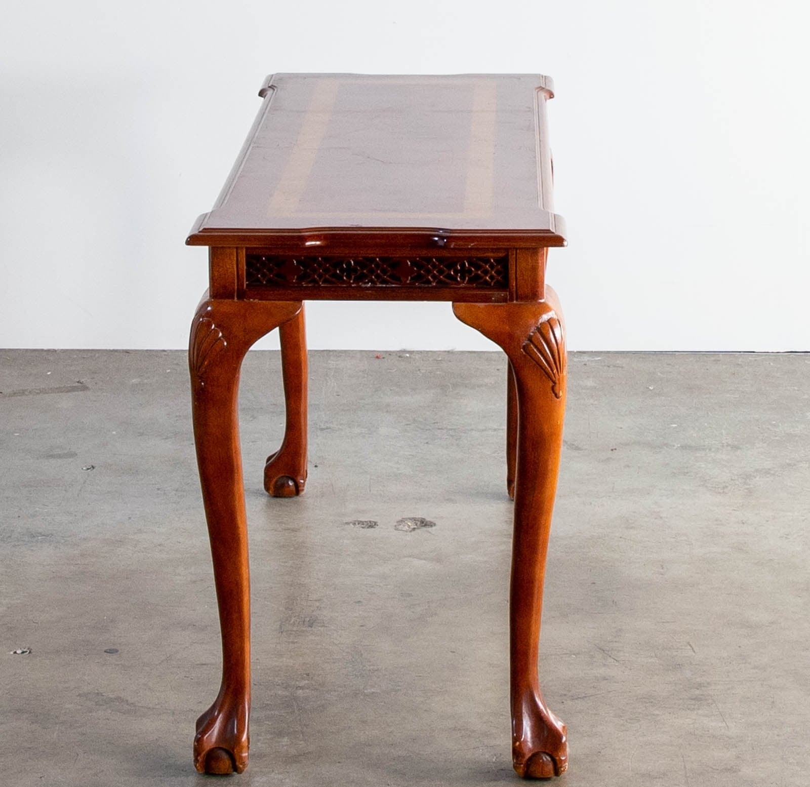 Wood Console Table - Thumbnail 3