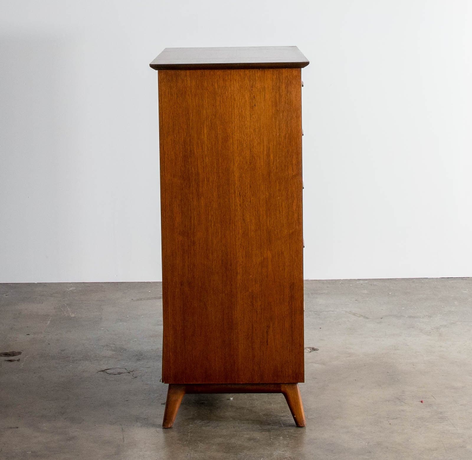 Scandinavian Wood Dresser w/ 5 Drawers - Thumbnail 7