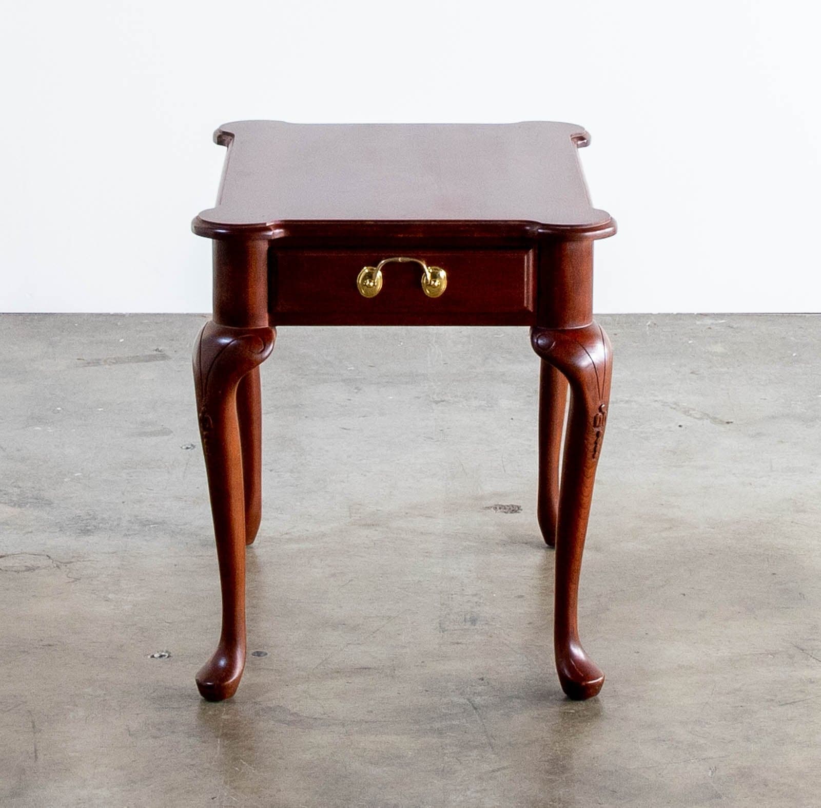 Wood Side Tables w/ Drawer, Set of 2 - Thumbnail 2