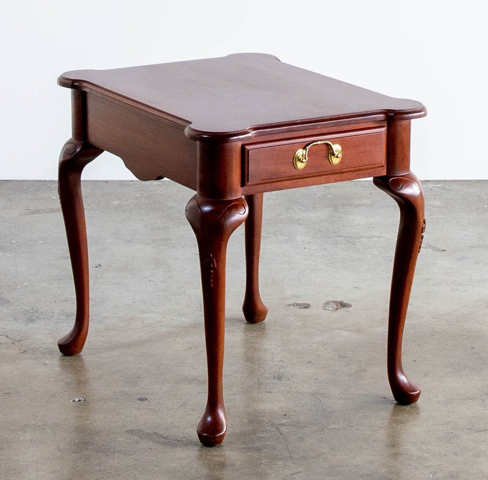 Wood Side Tables w/ Drawer, Set of 2 - Thumbnail 3