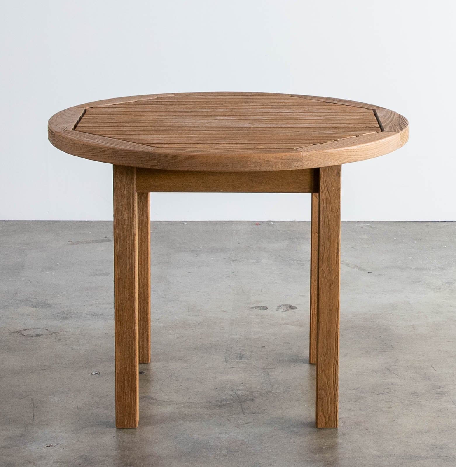 Gardenside Teak Patio Table and 4 Folding Chairs - Thumbnail 2