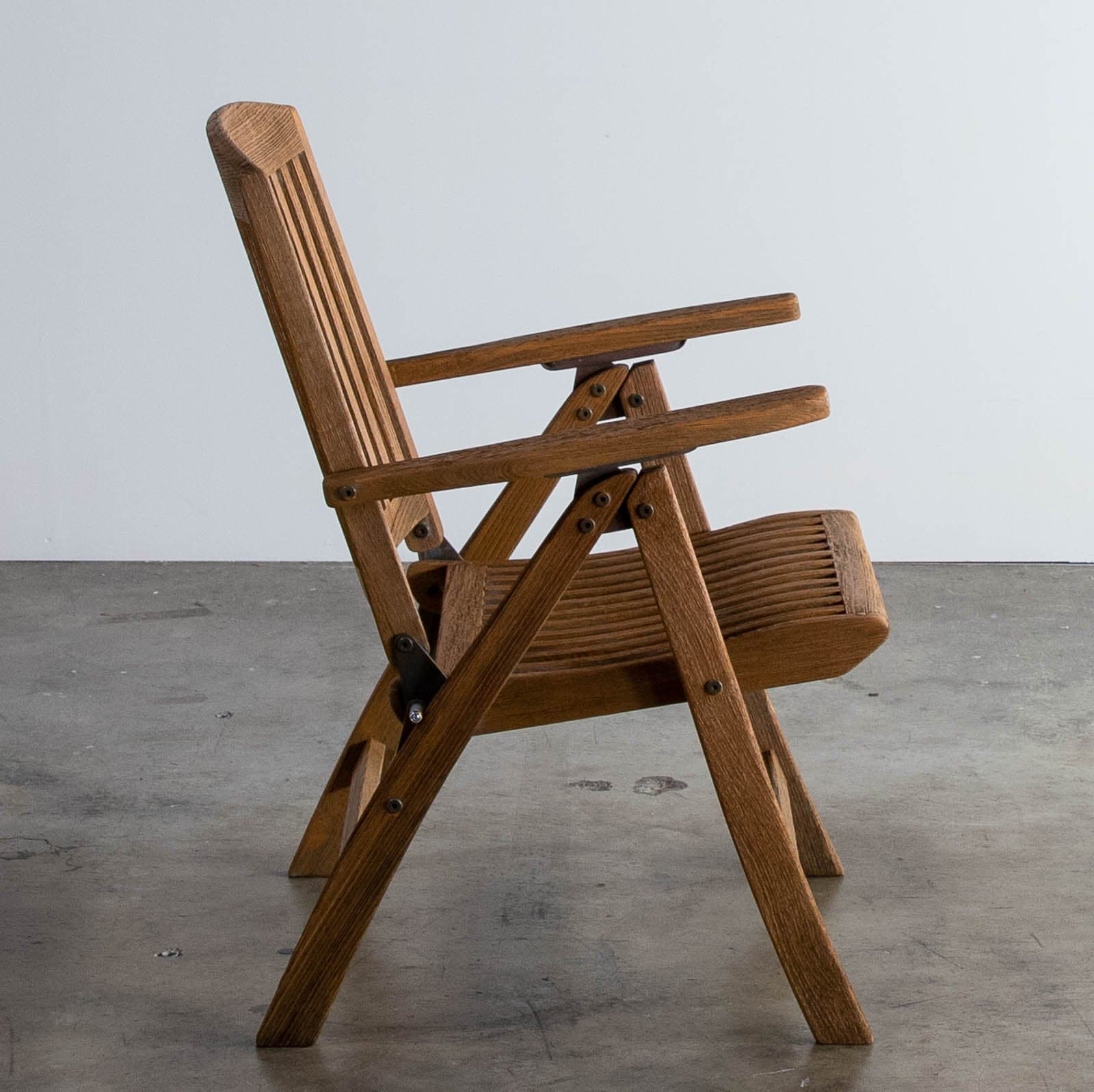 Gardenside Teak Patio Table and 4 Folding Chairs - Thumbnail 5