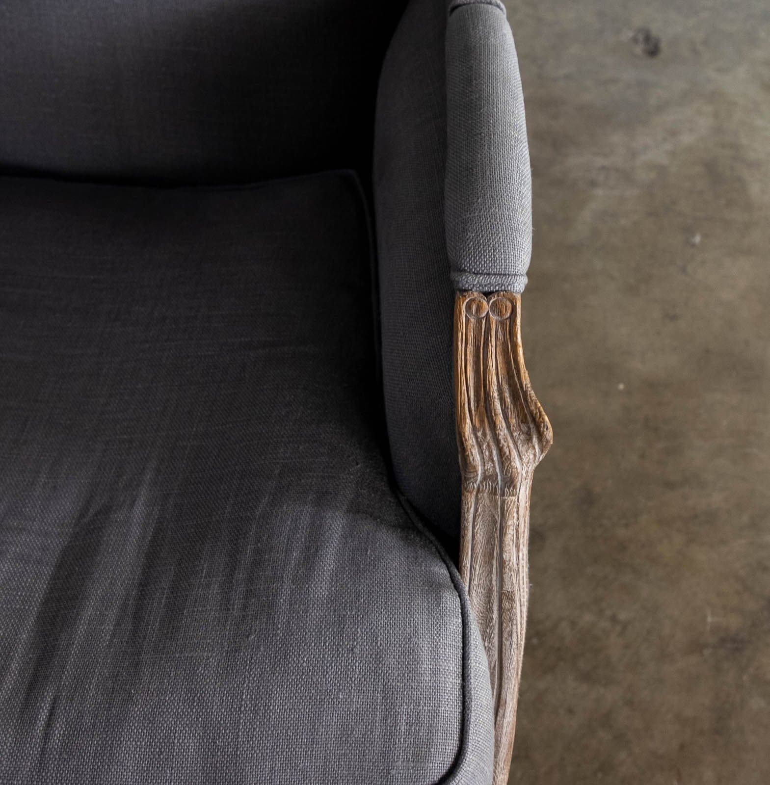 Restoration Hardware Bergere style Arm Chair - Thumbnail 9