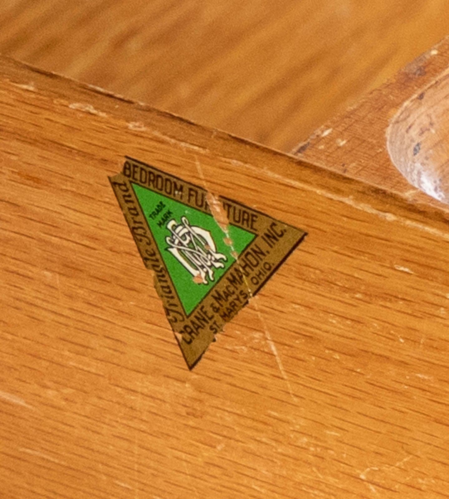 Vintage Wood Dresser with 3 Drawers - Thumbnail 9