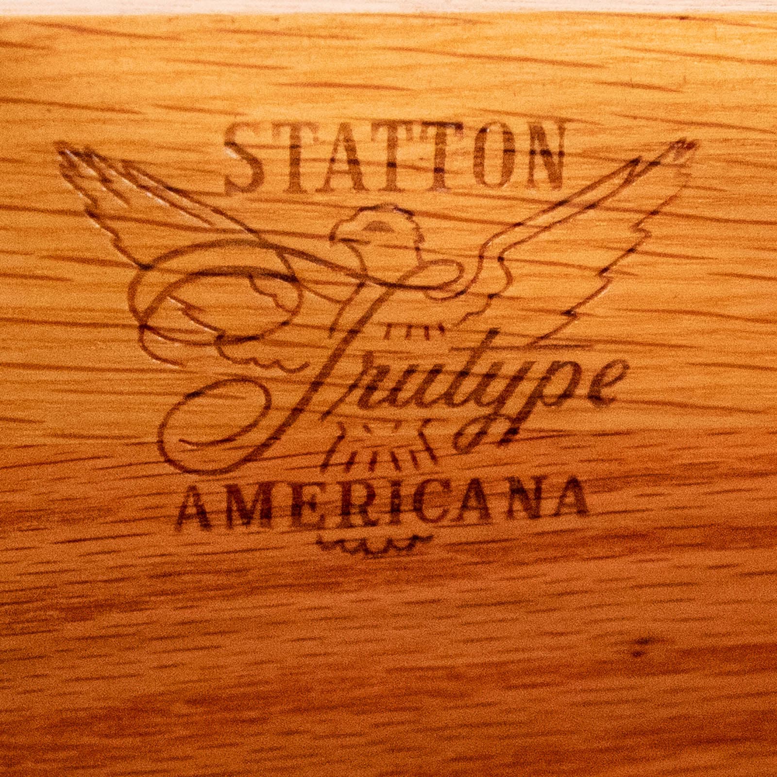 Statton Trutype Americana Cherry Flip Top Server Sideboard - Thumbnail 9