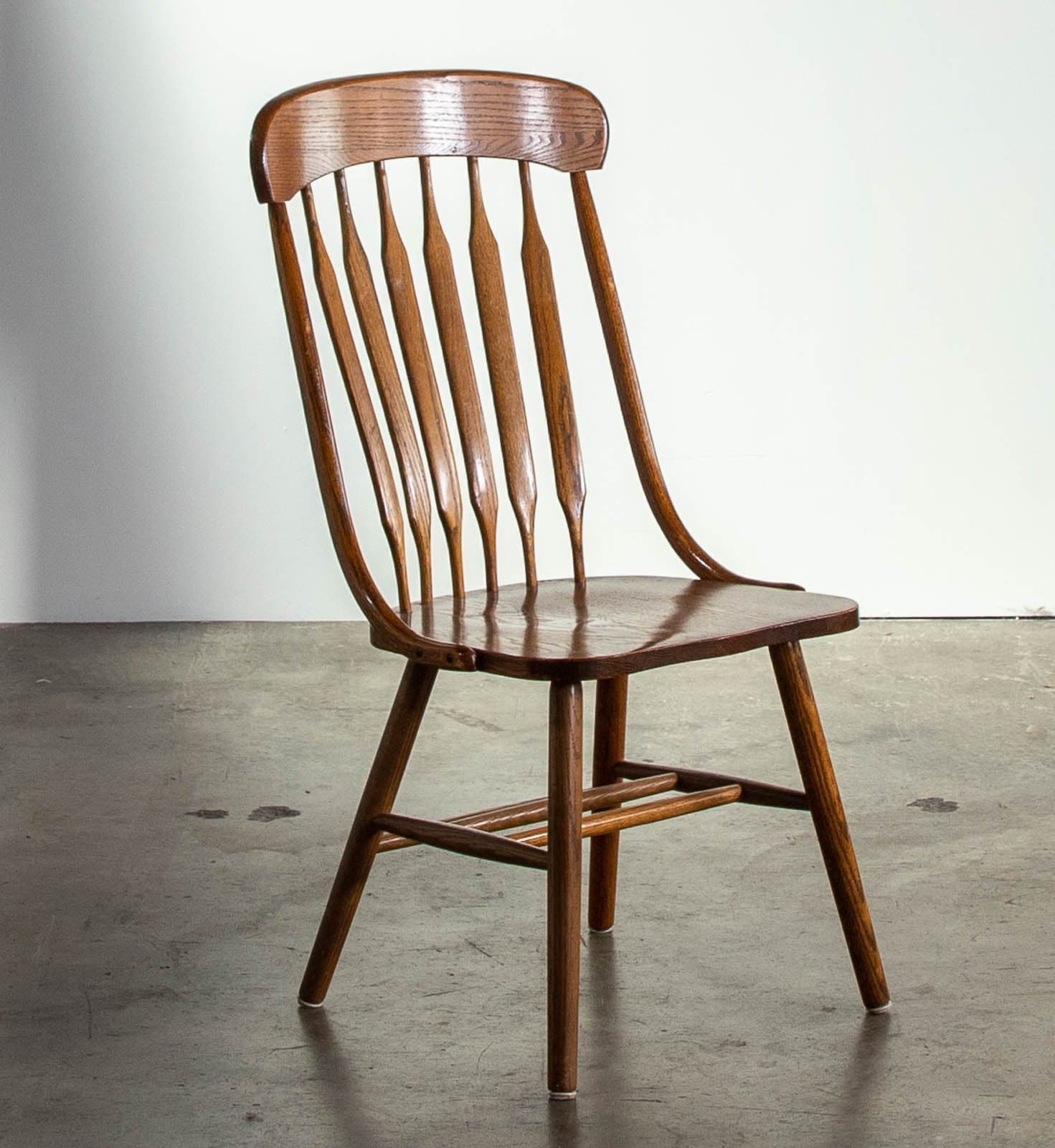 Vintage Wood Dining Chairs (Set of 2) - Thumbnail 2