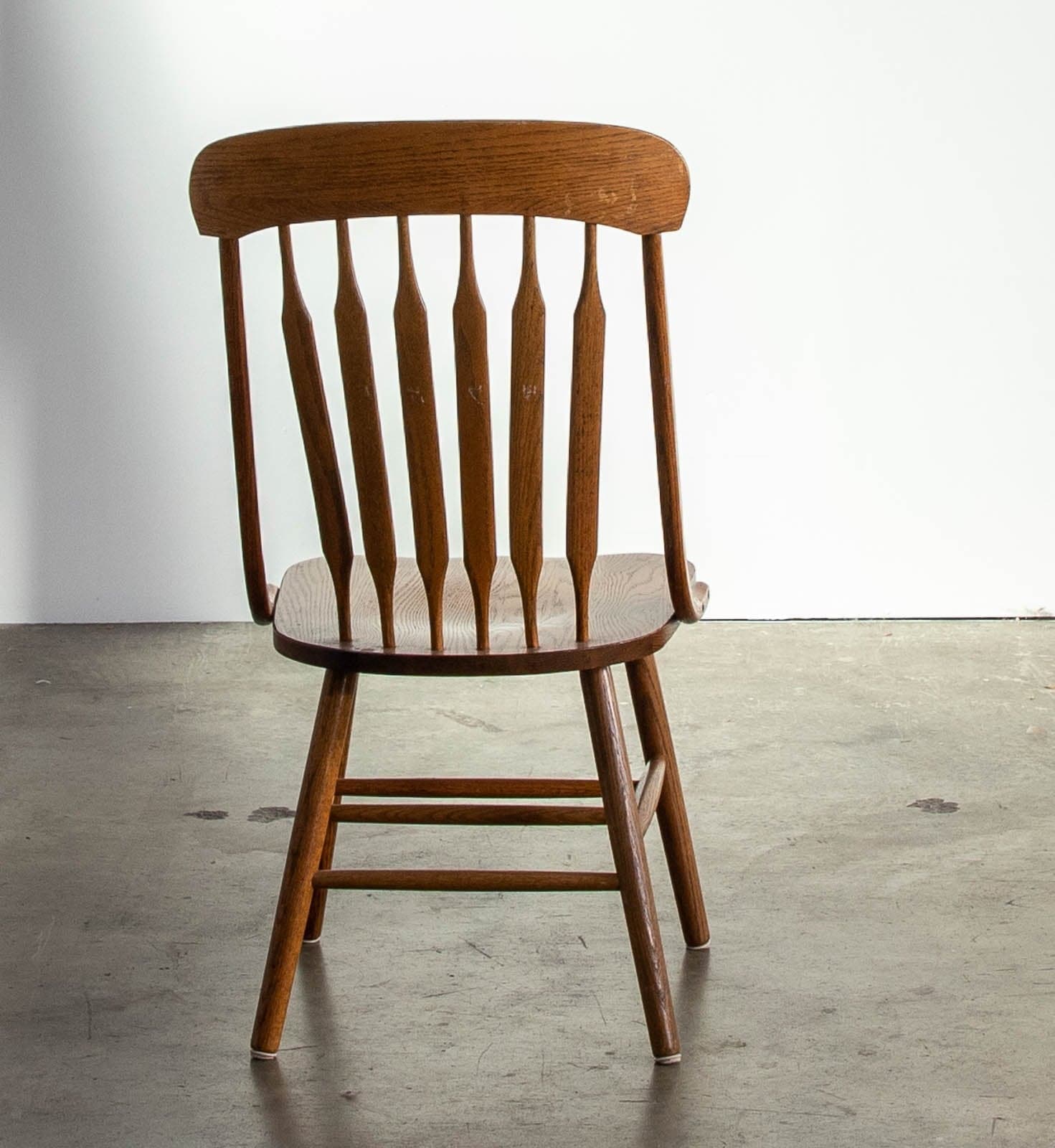 Vintage Wood Dining Chairs (Set of 2) - Thumbnail 5