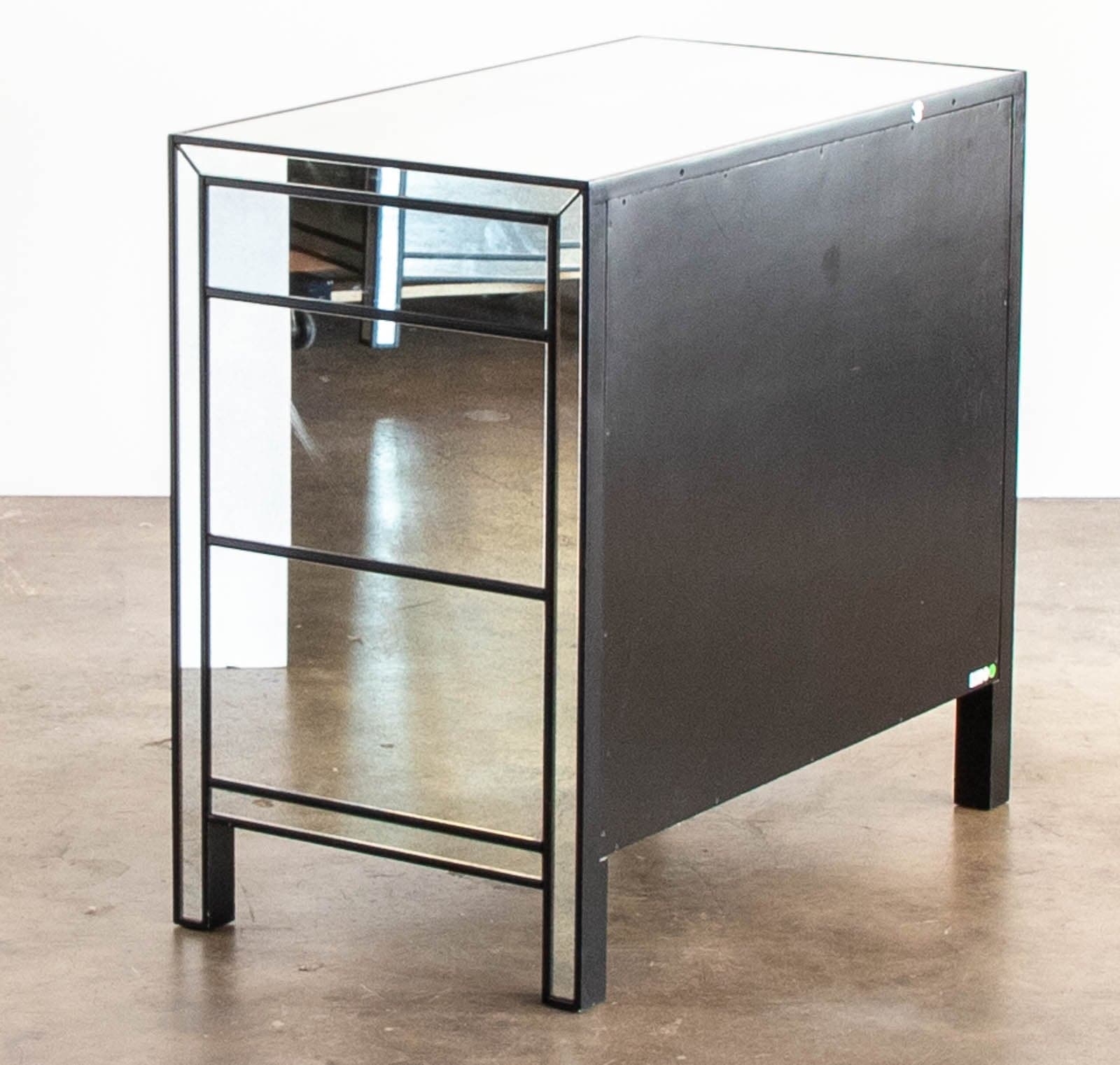 Mirrored Nightstand/Commode, ABC Carpet & Home (2 Available) - Thumbnail 3