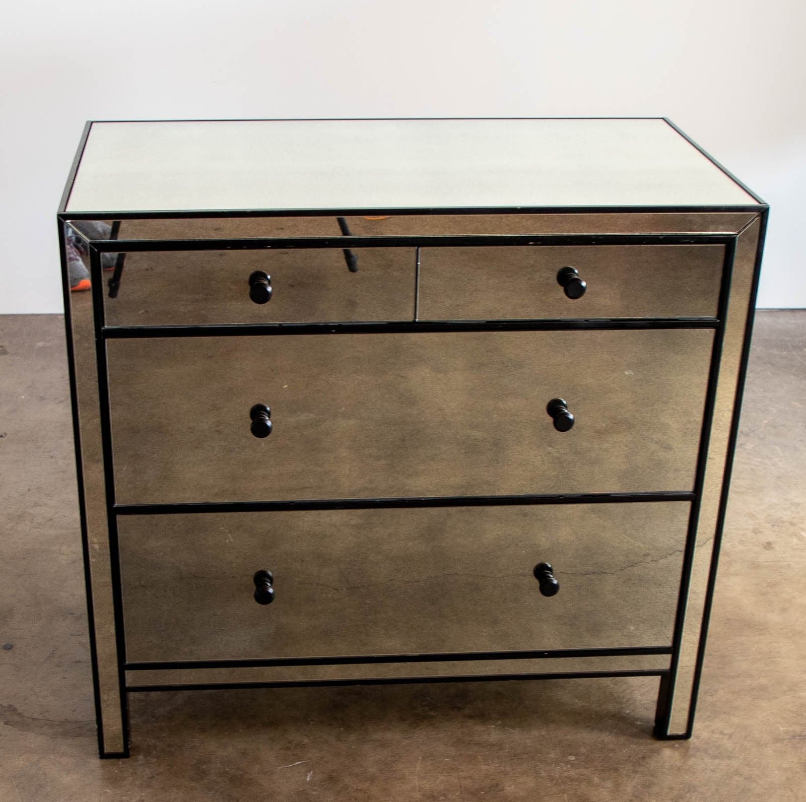 Mirrored Nightstand/Commode, ABC Carpet & Home (2 Available) - Thumbnail 4