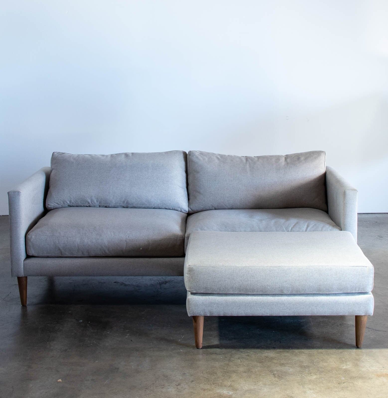 Custom 76” Sofa w/o Ottoman, Funky Furniture - Image 1