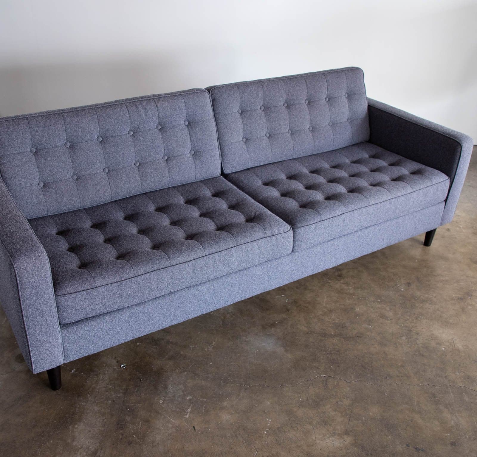 EQ3 Reverie 86" Sofa in Jet Ash - Thumbnail 4