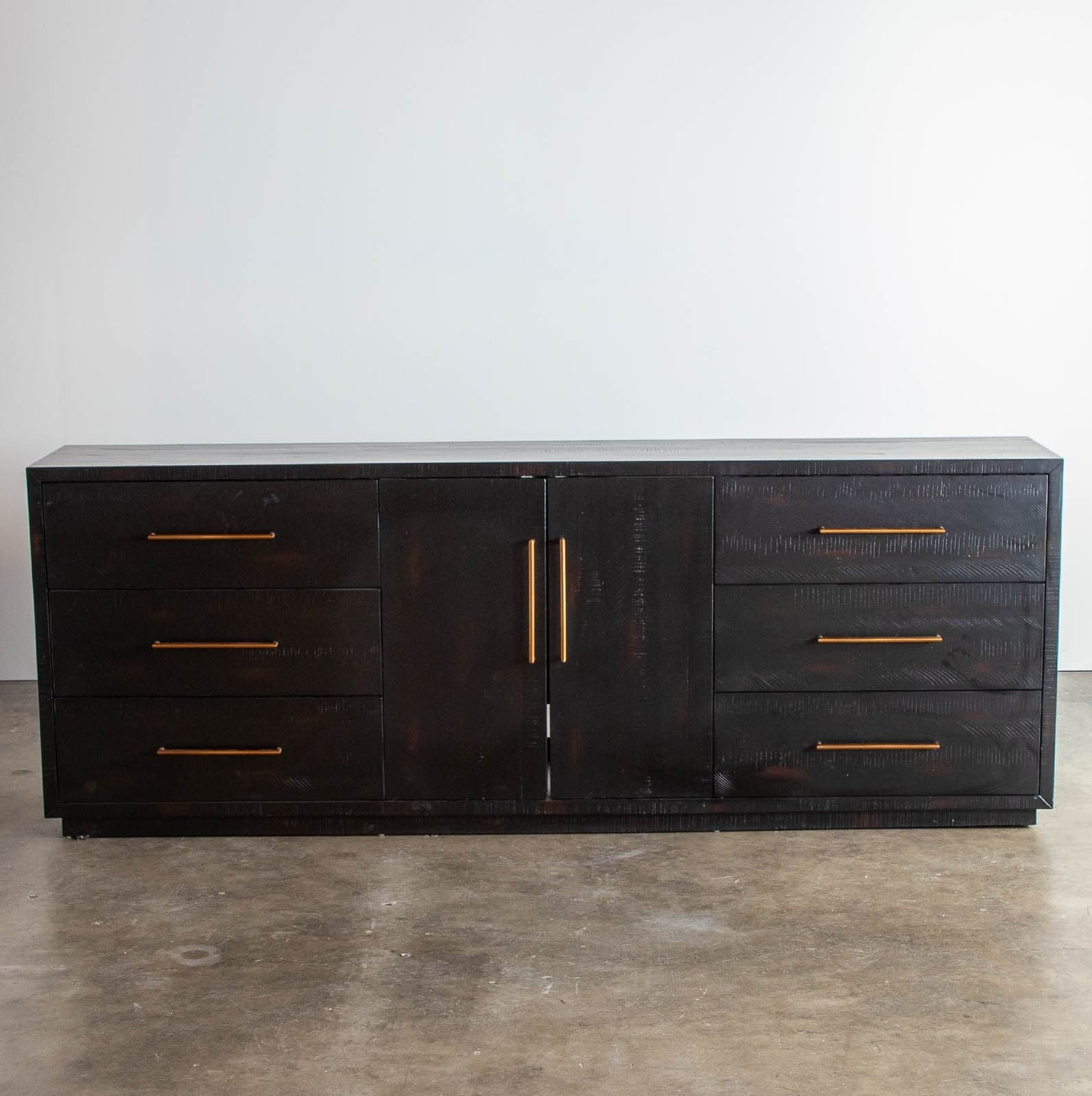 West Elm Alexa Burnished Media Console, Large - Image 1