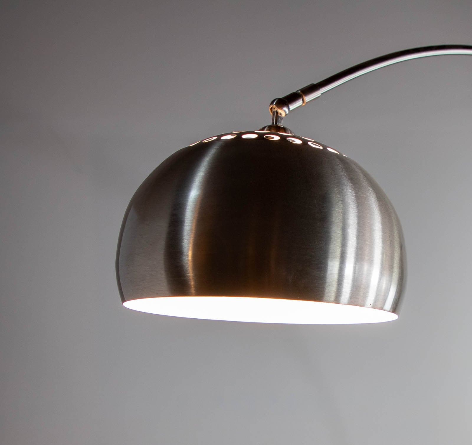 EQ3 Cast Floor Lamp, Chrome - Thumbnail 3