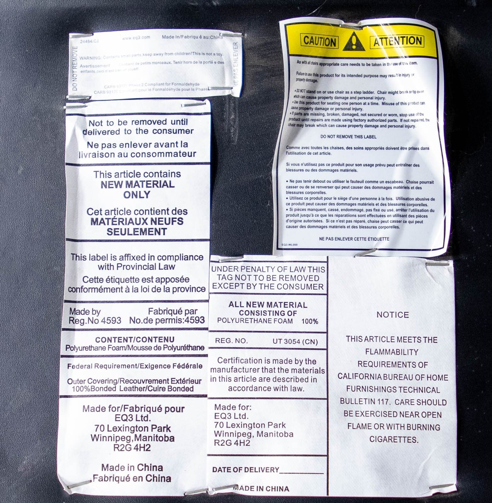 EQ3 Acel Dining Chairs - Thumbnail 7