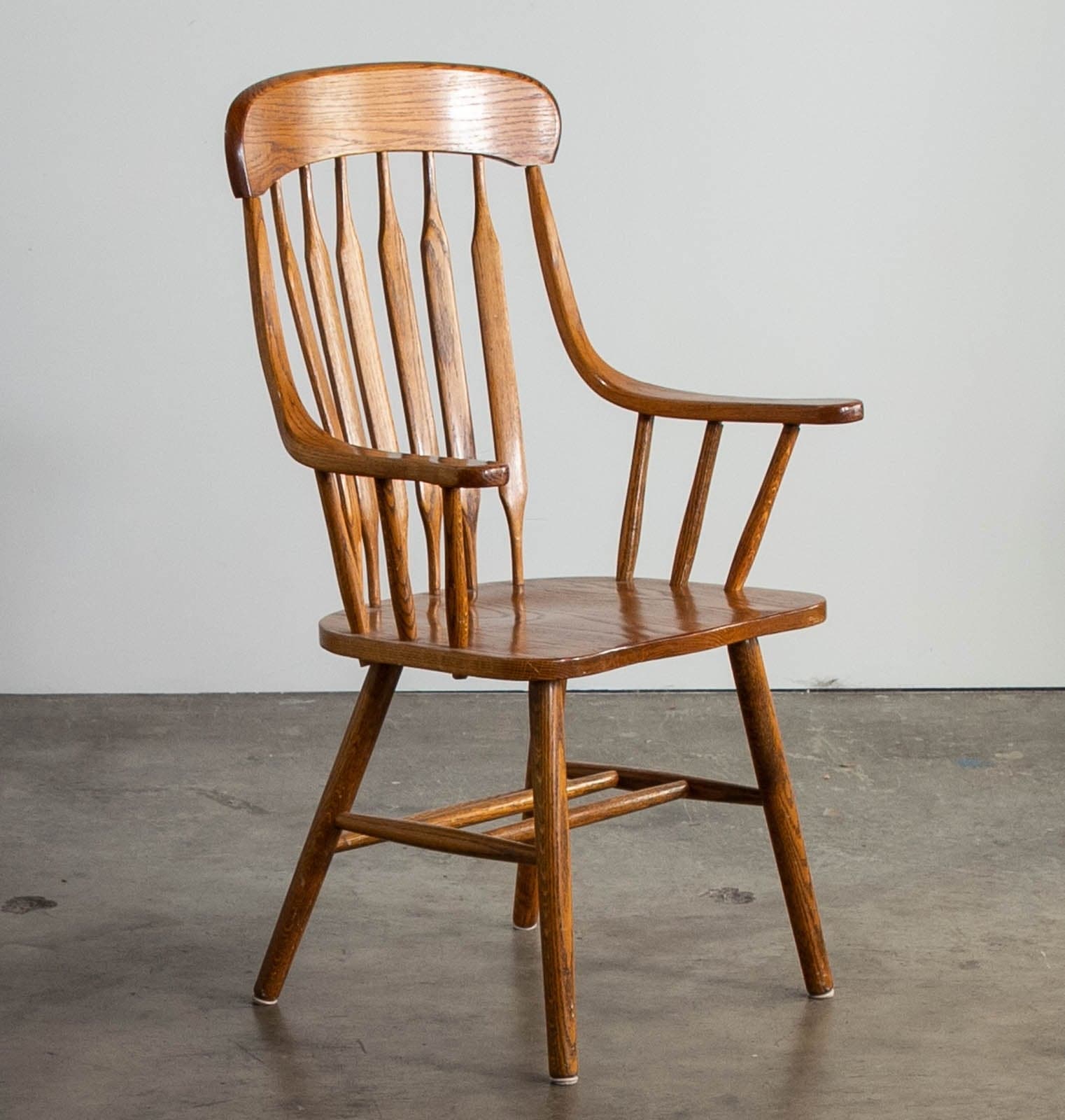 Vintage Wood Armchair - Image 1
