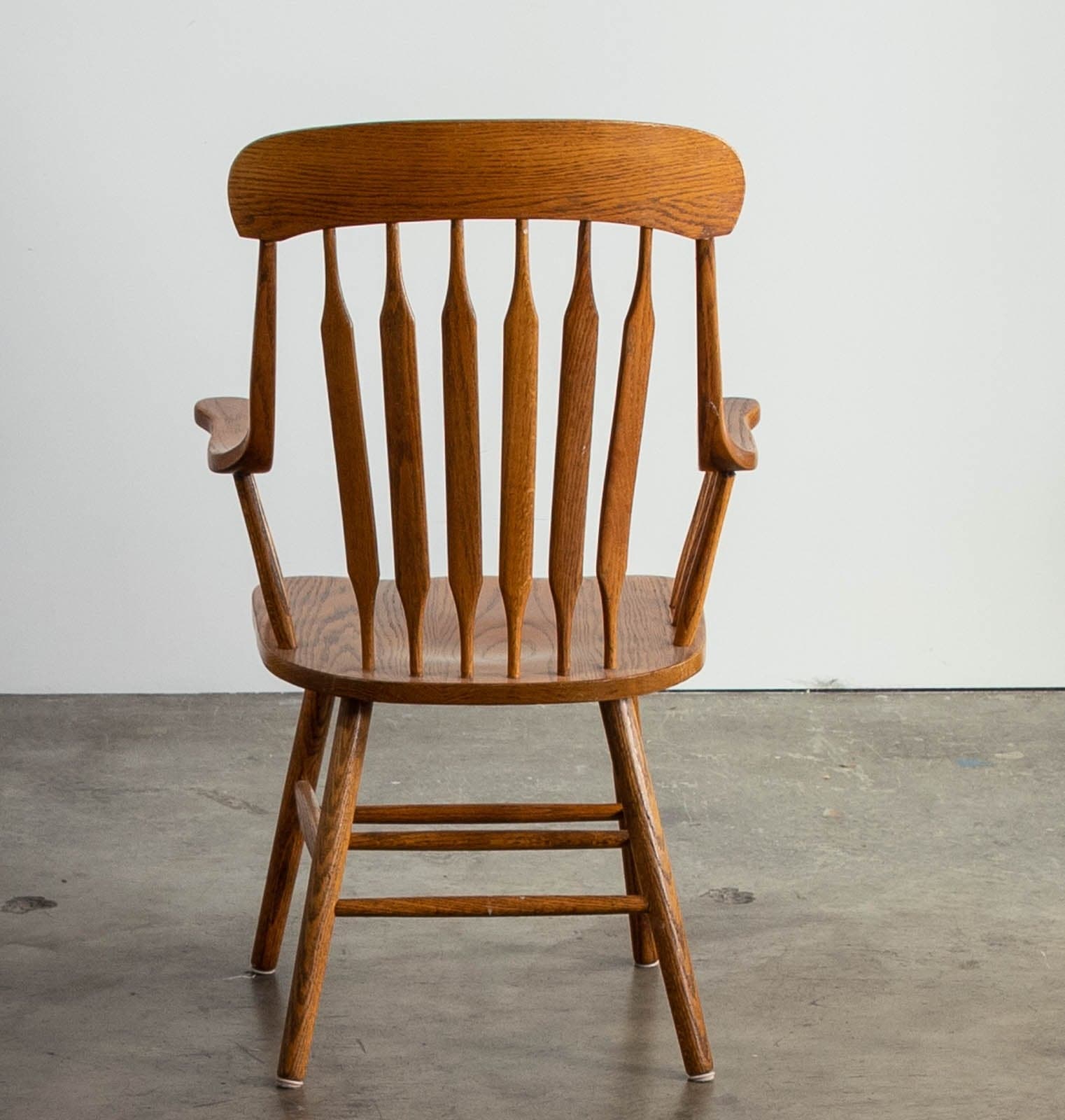 Vintage Wood Armchair - Thumbnail 4