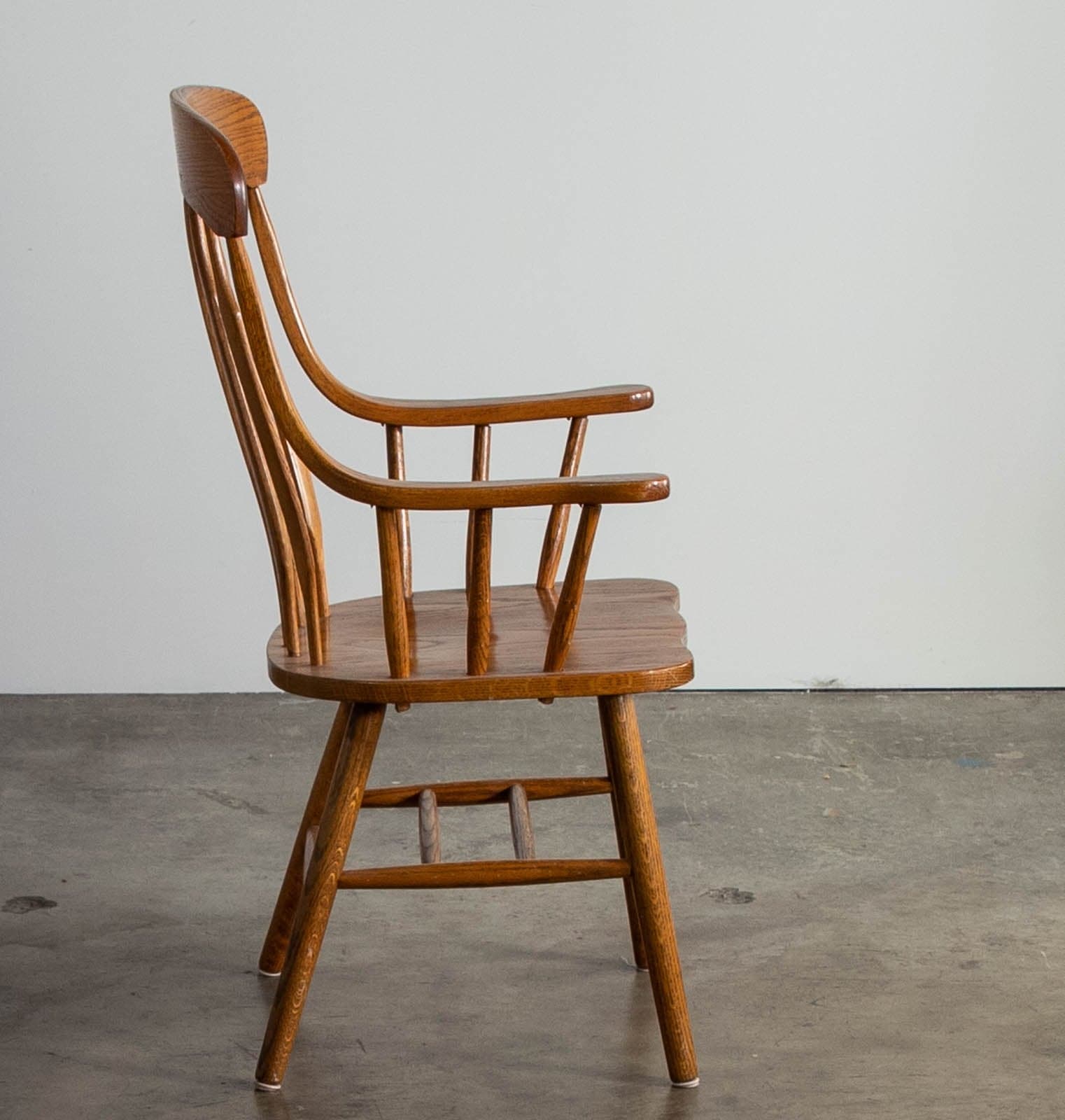 Vintage Wood Armchair - Thumbnail 3