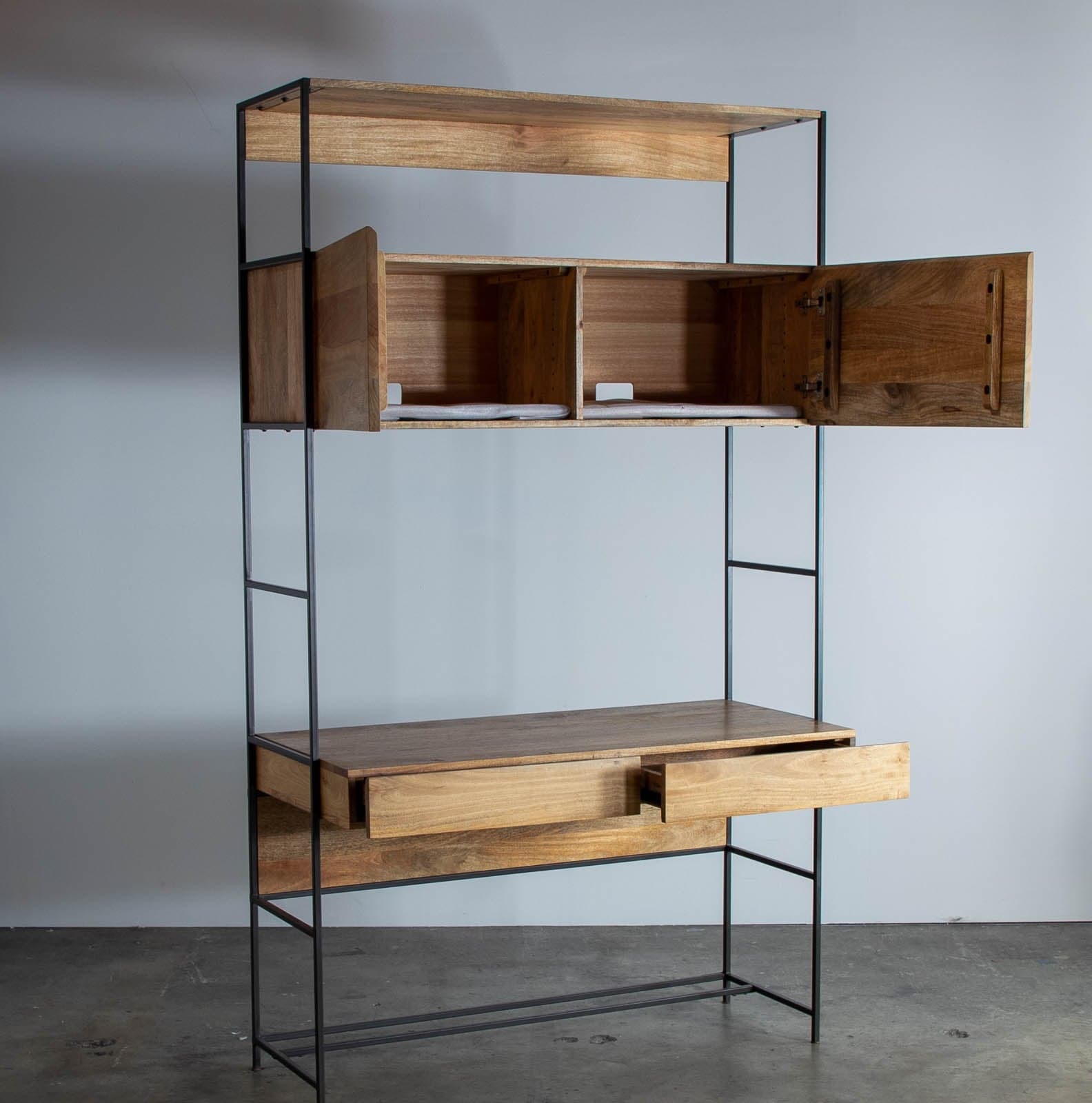 West Elm Industrial Storage Desk - Thumbnail 4