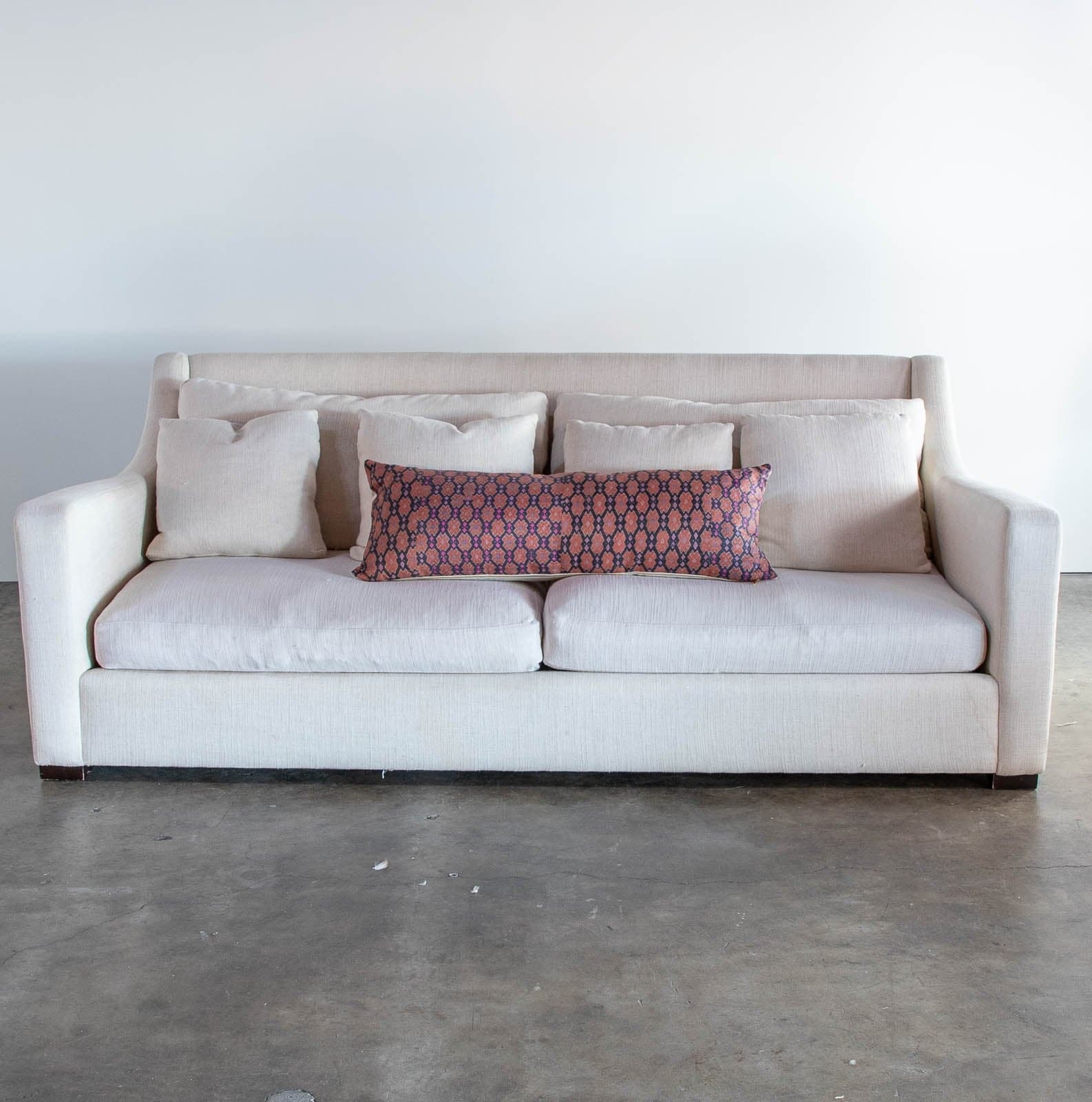 St. Frank Coral Cross Miao Pillow, 40" x 15" - Thumbnail 2