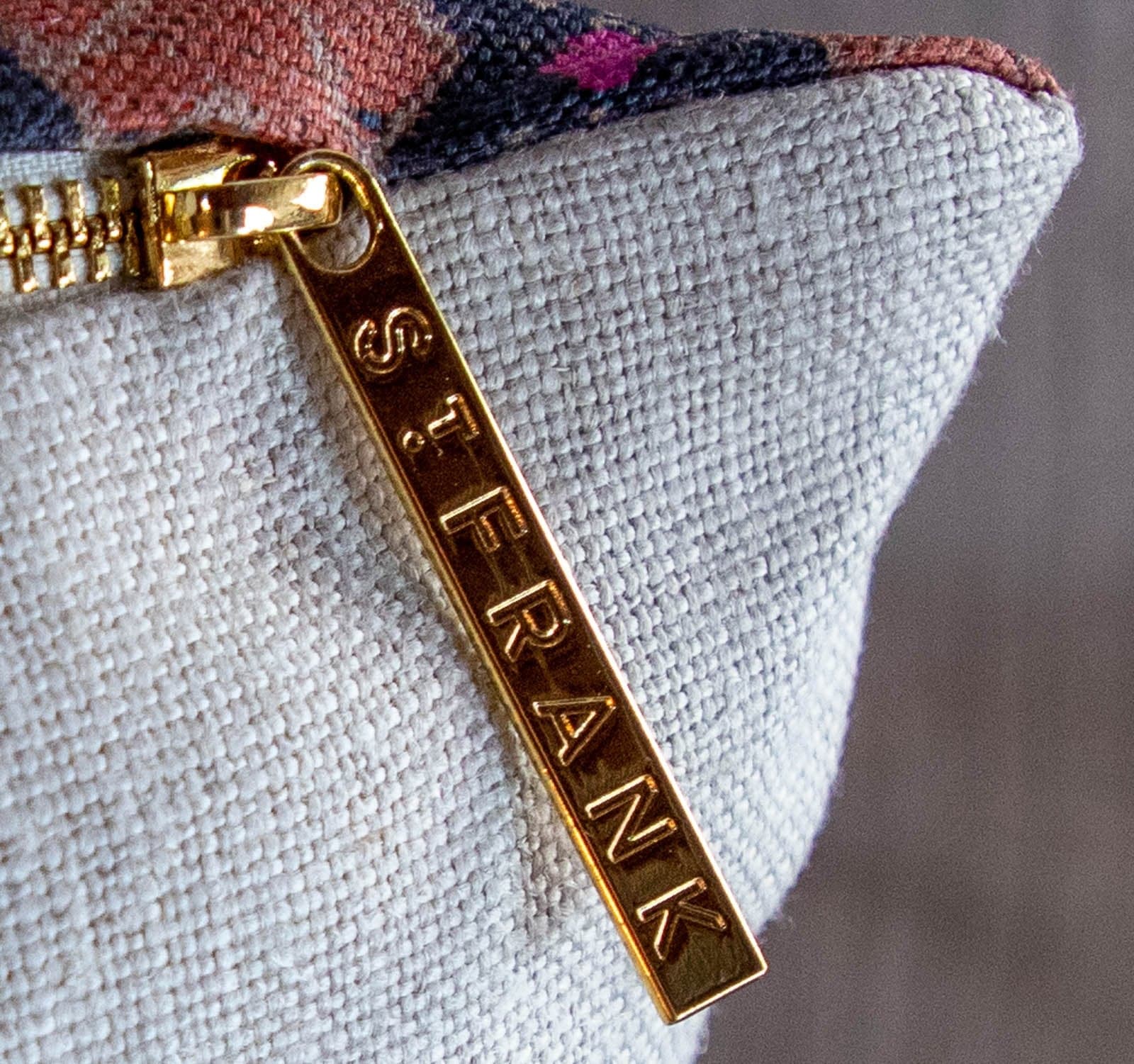 St. Frank Coral Cross Miao Pillow, 40" x 15" - Thumbnail 4