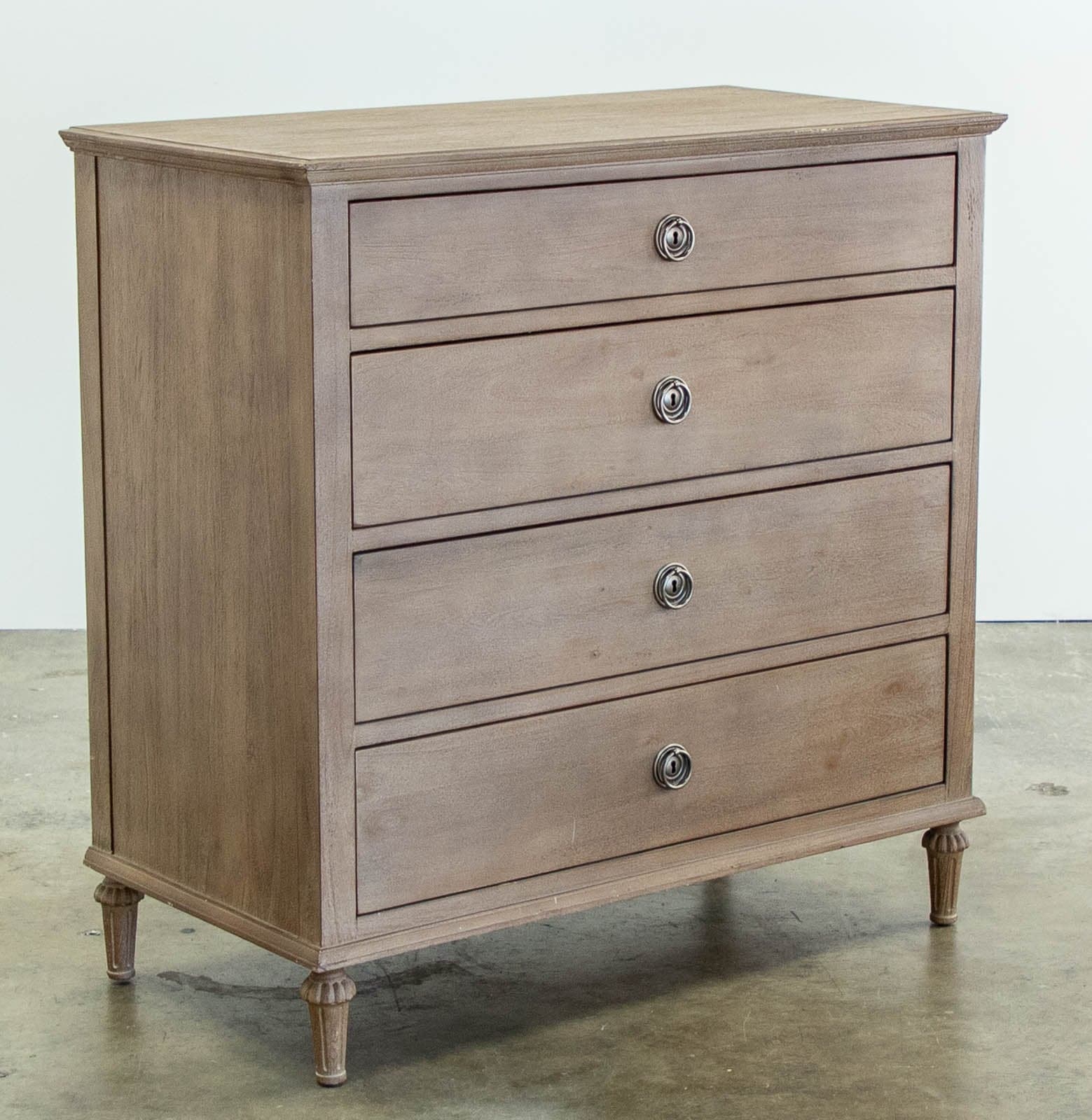 Restoration Hardware Maison 4-Drawer Dresser, Antiqued Gray