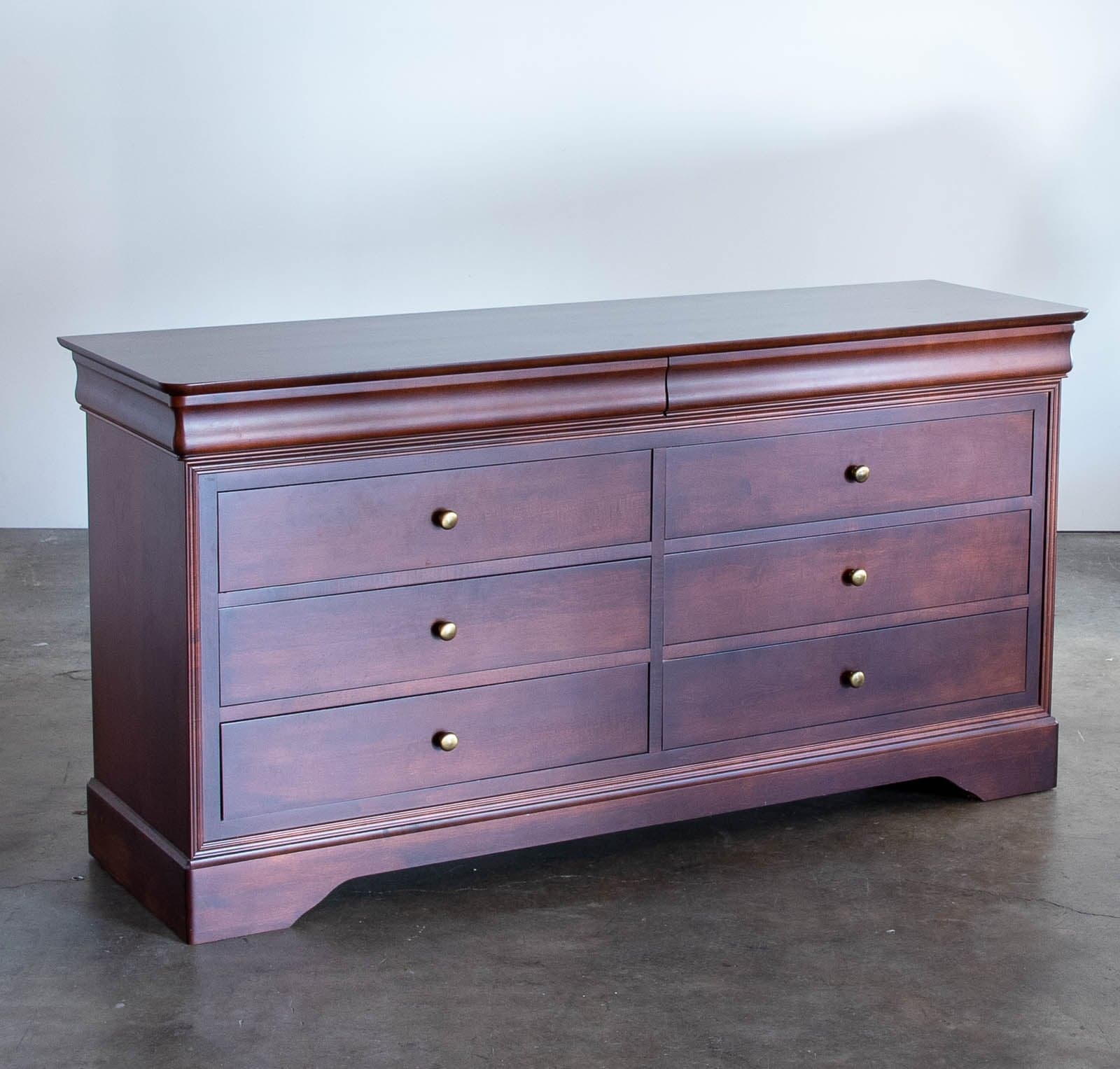 Shermag Heritage Collection Eight Drawer Double Dresser