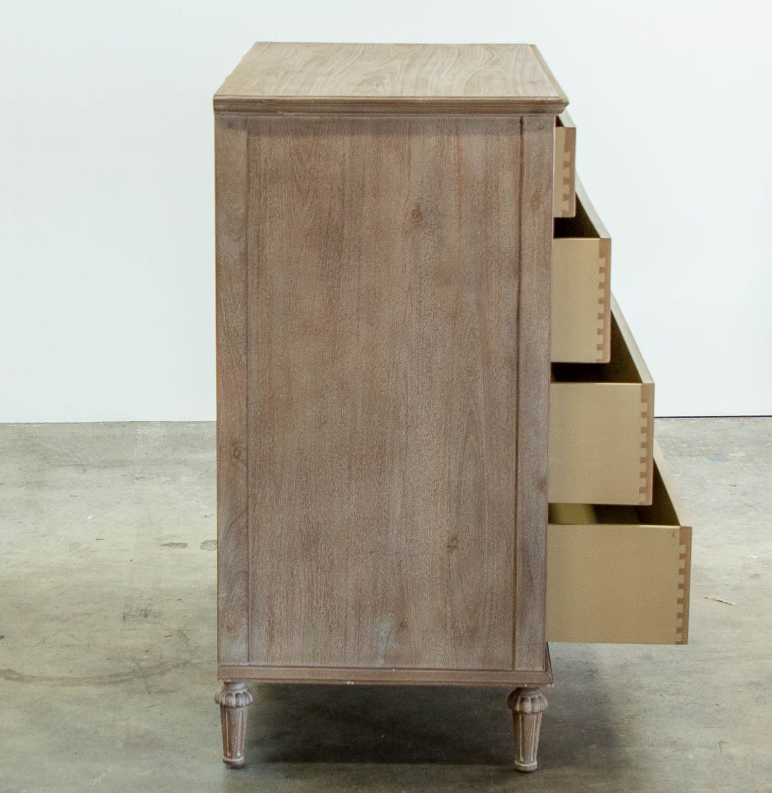 Restoration Hardware Maison 4-Drawer Dresser, Antiqued Gray - Thumbnail 4