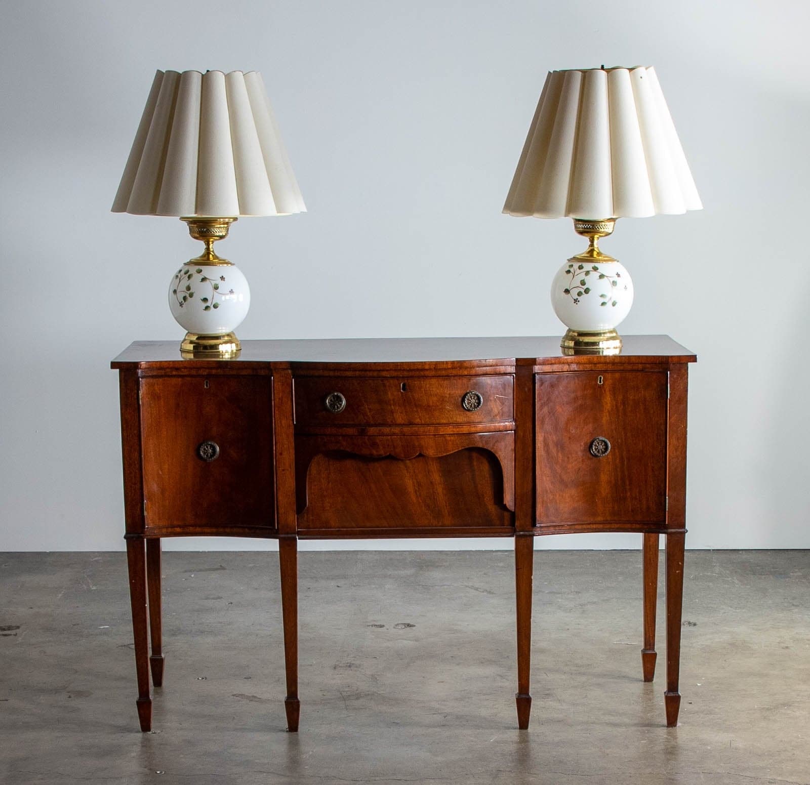 Vintage Serpentine Sideboard / Credenza - Thumbnail 2