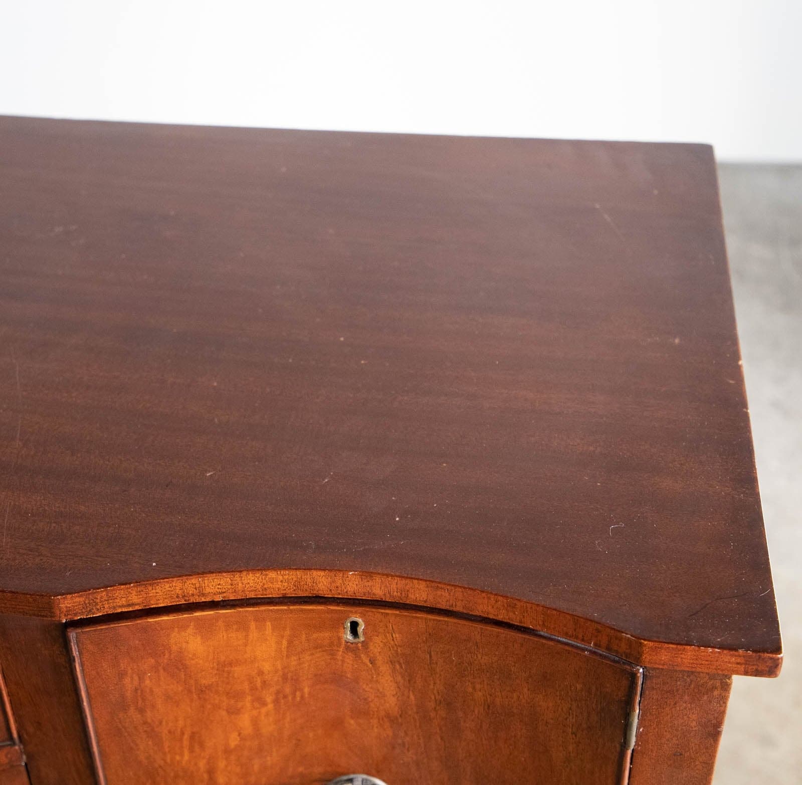 Vintage Serpentine Sideboard / Credenza - Thumbnail 7