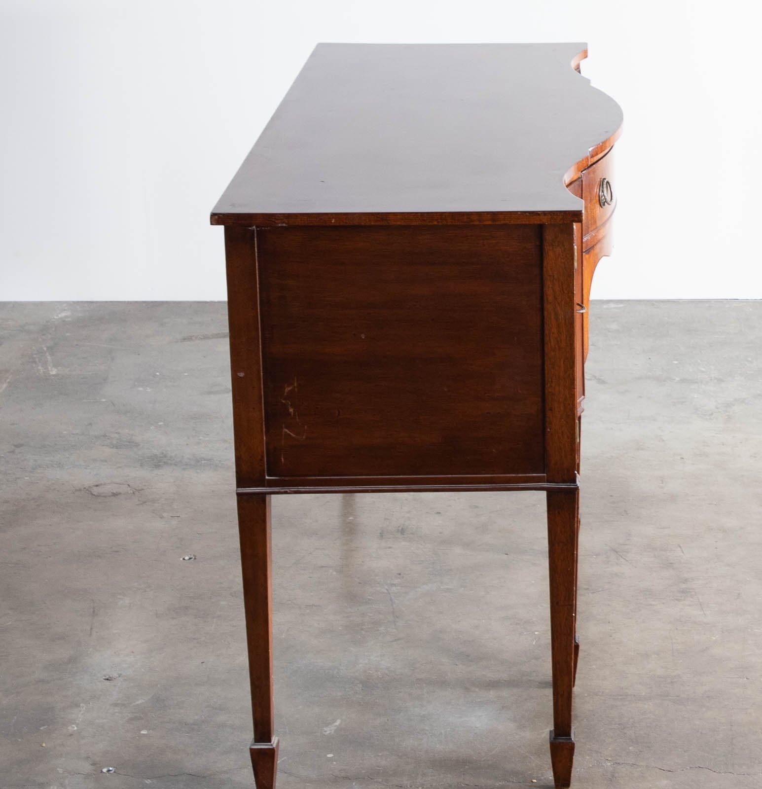 Vintage Serpentine Sideboard / Credenza - Thumbnail 8